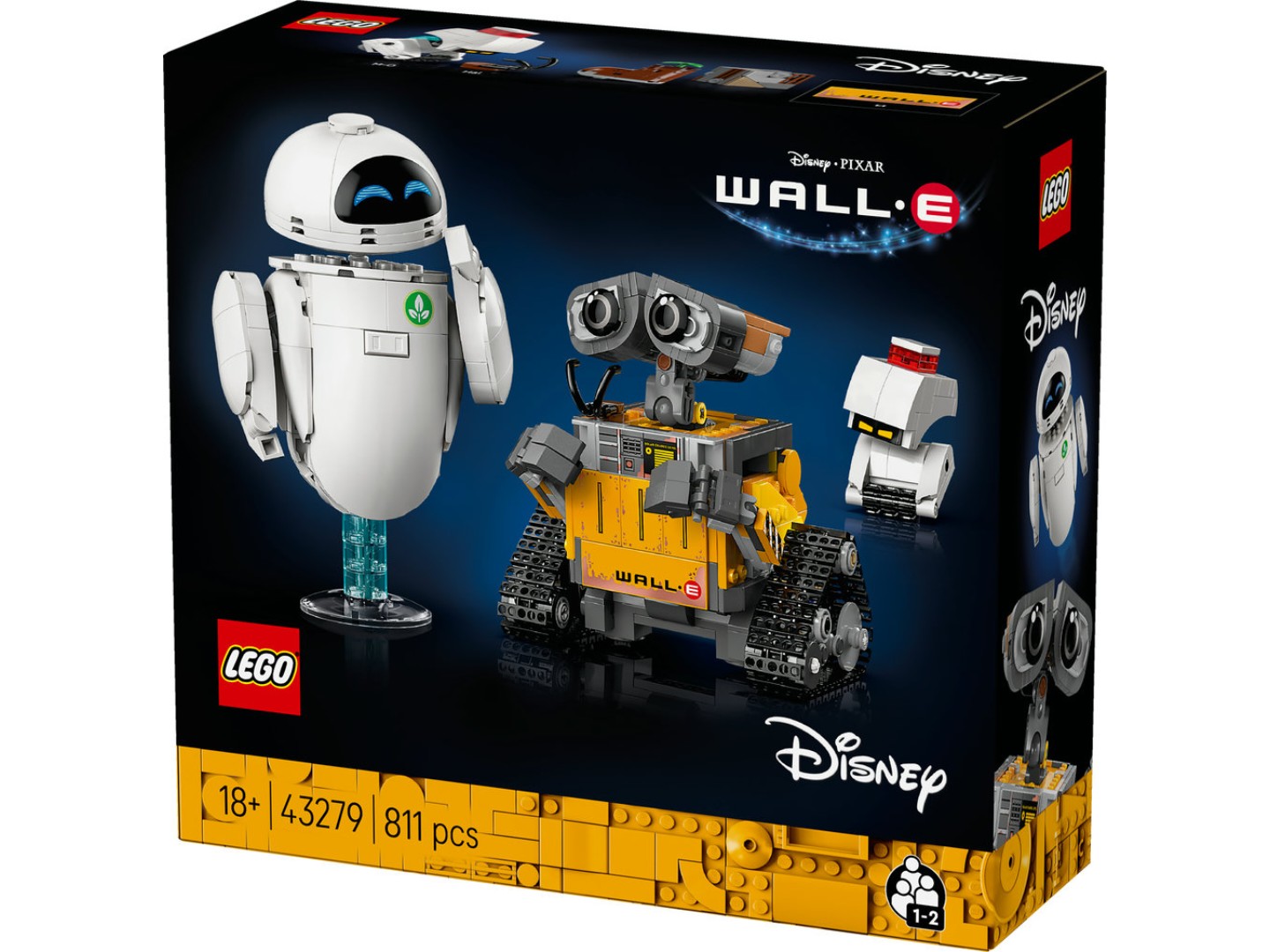 Конструктор LEGO Disney Pixar ВОЛЛ·І та Єва (43279) — фото 13