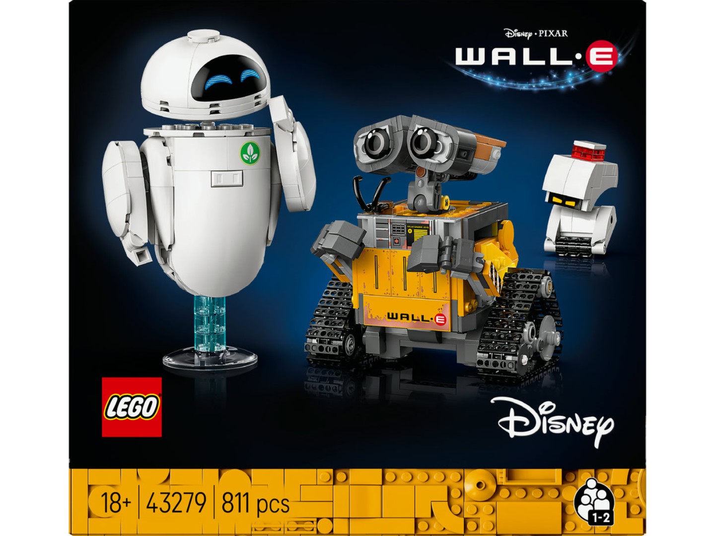 Конструктор LEGO Disney Pixar ВОЛЛ·І та Єва (43279) — фото 12