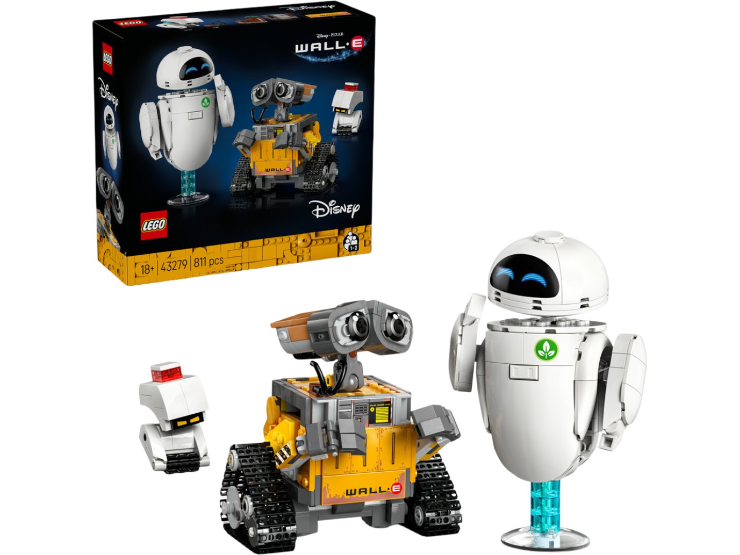 Конструктор LEGO Disney Pixar ВОЛЛ·І та Єва (43279) — фото 1