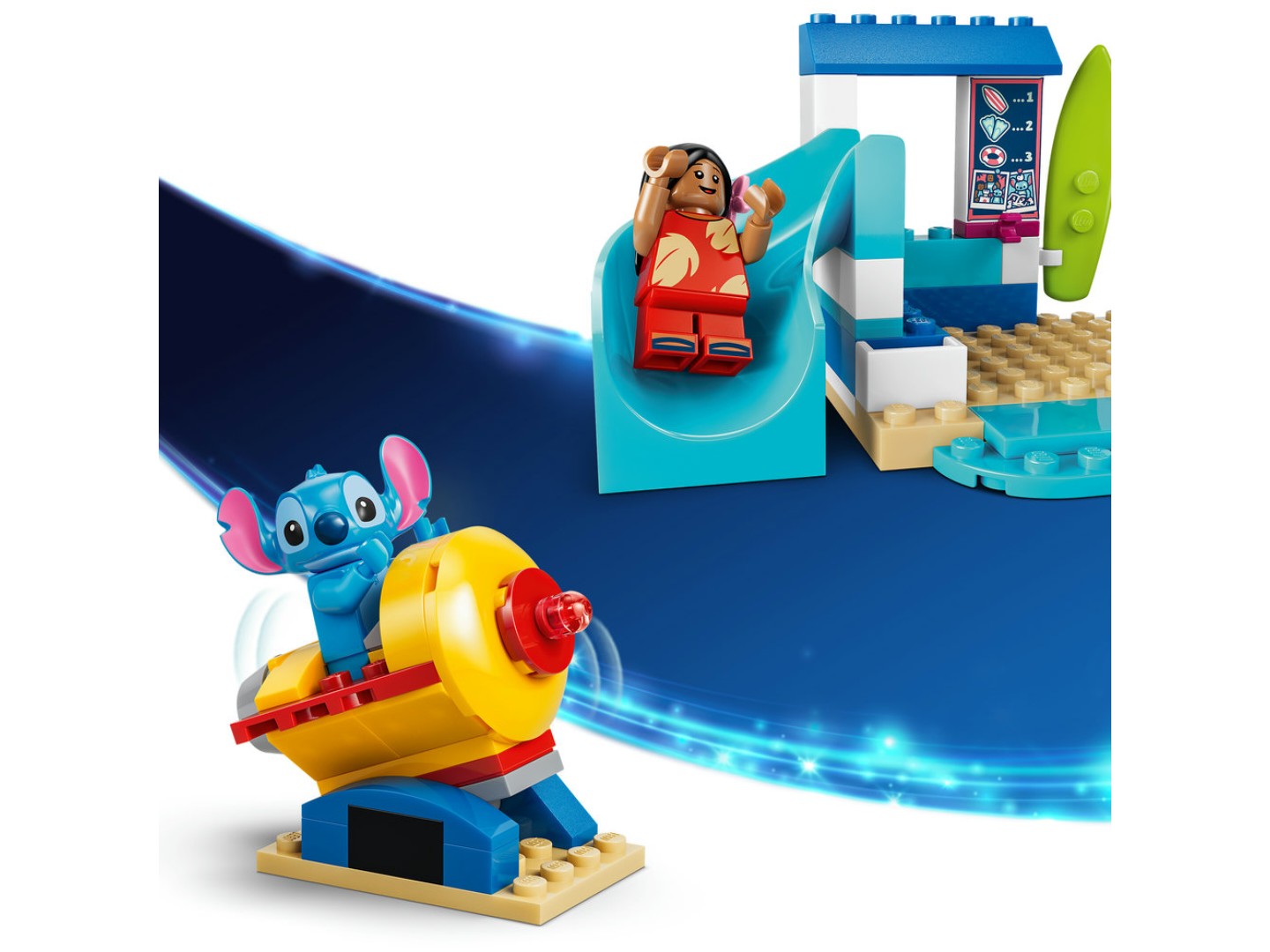 Конструктор LEGO Disney Classic Веселощі на пляжі з Ліло і Стічем (43280) — фото 6