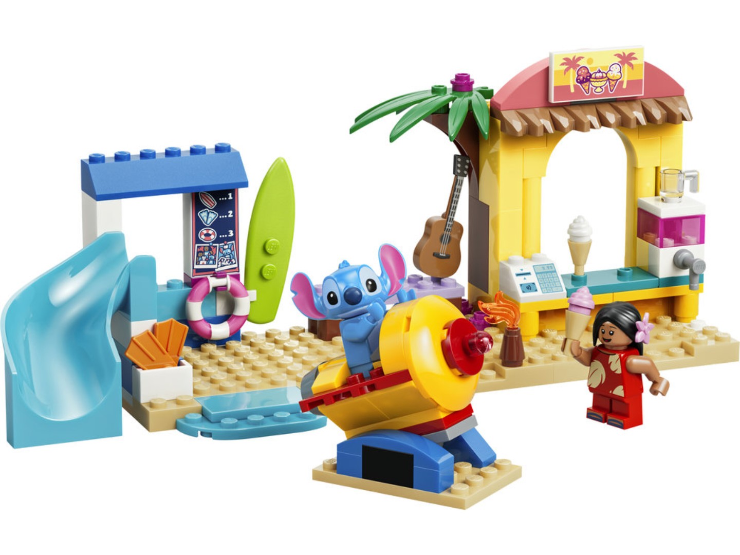 Конструктор LEGO Disney Classic Веселощі на пляжі з Ліло і Стічем (43280) — фото 3