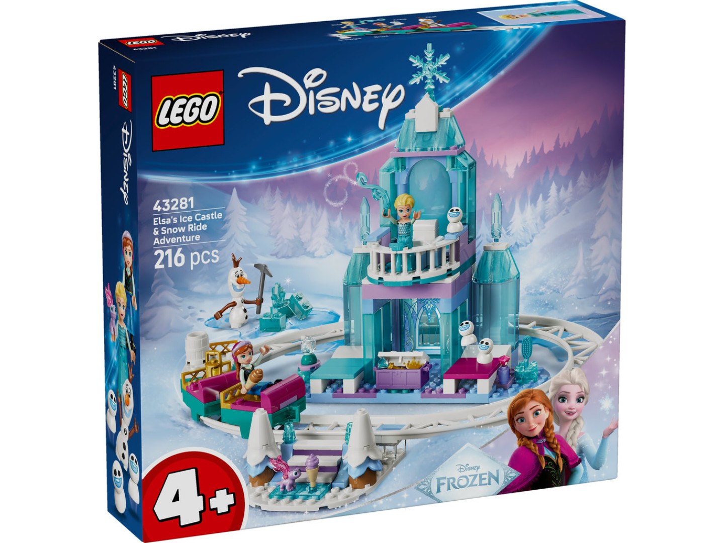 Конструктор LEGO Disney Princess Крижаний палац Ельзи та веселе катання на санчатах (43281) — фото 12