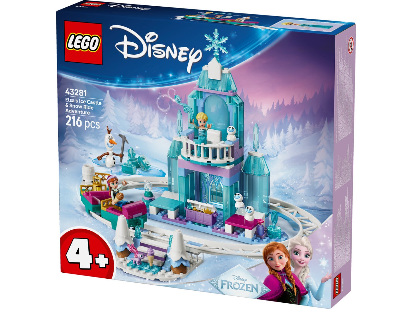 Конструктор LEGO Disney Princess Крижаний палац Ельзи та веселе катання на санчатах (43281) — фото 14