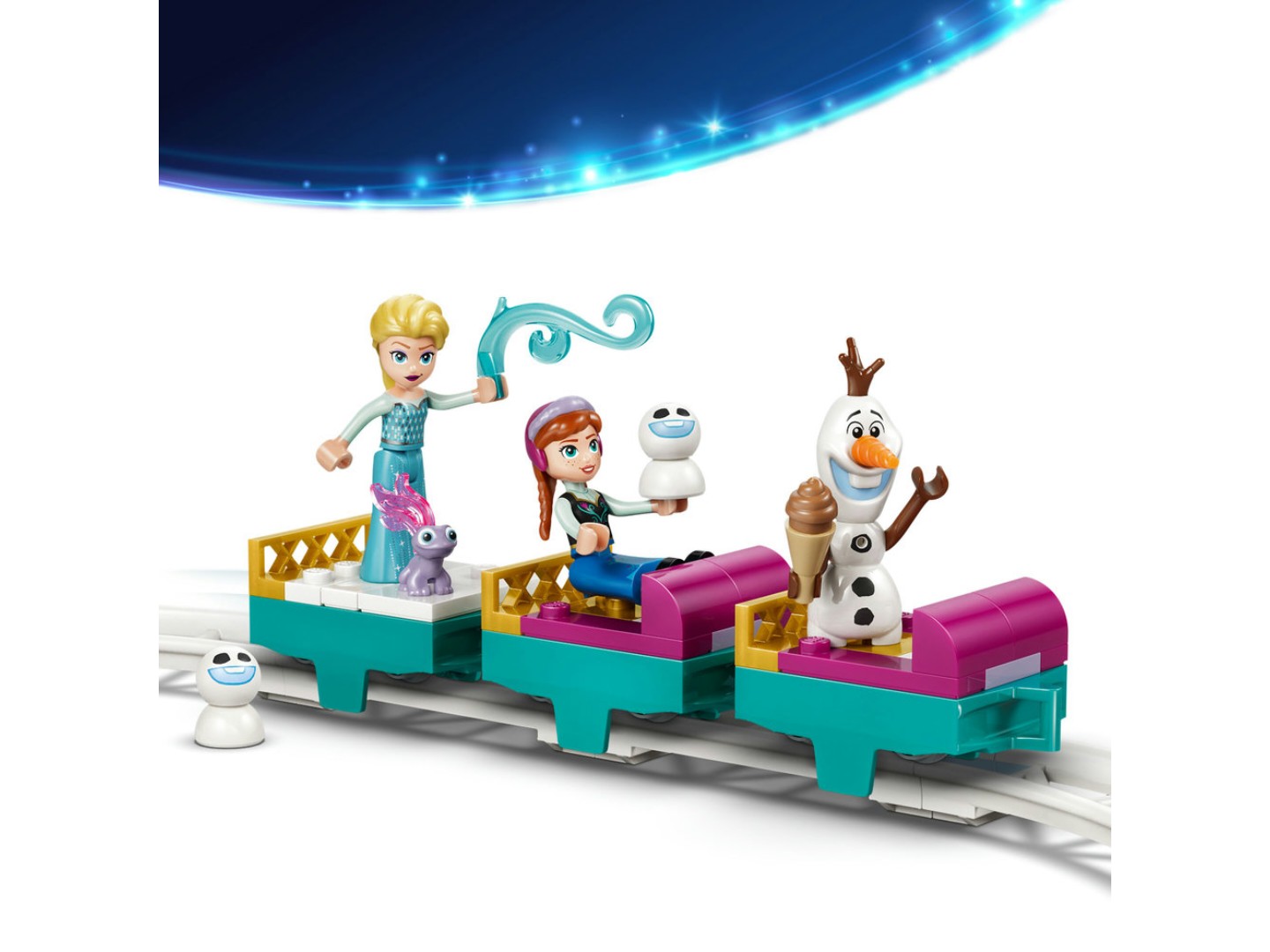 Конструктор LEGO Disney Princess Крижаний палац Ельзи та веселе катання на санчатах (43281) — фото 7