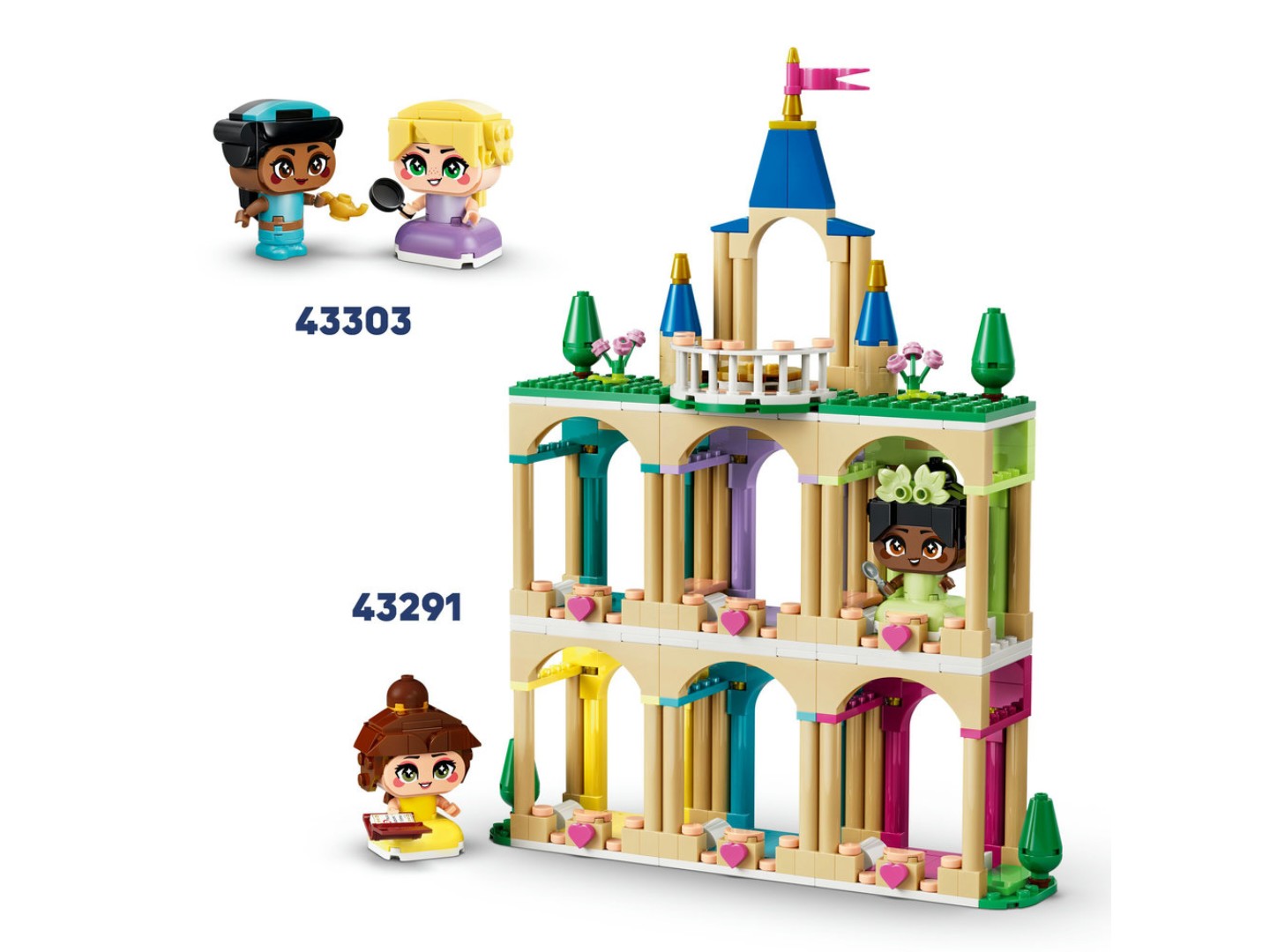 Конструктор LEGO Disney Princess Мініпринцеси Жасмін і Рапунцель (43303) — фото 10