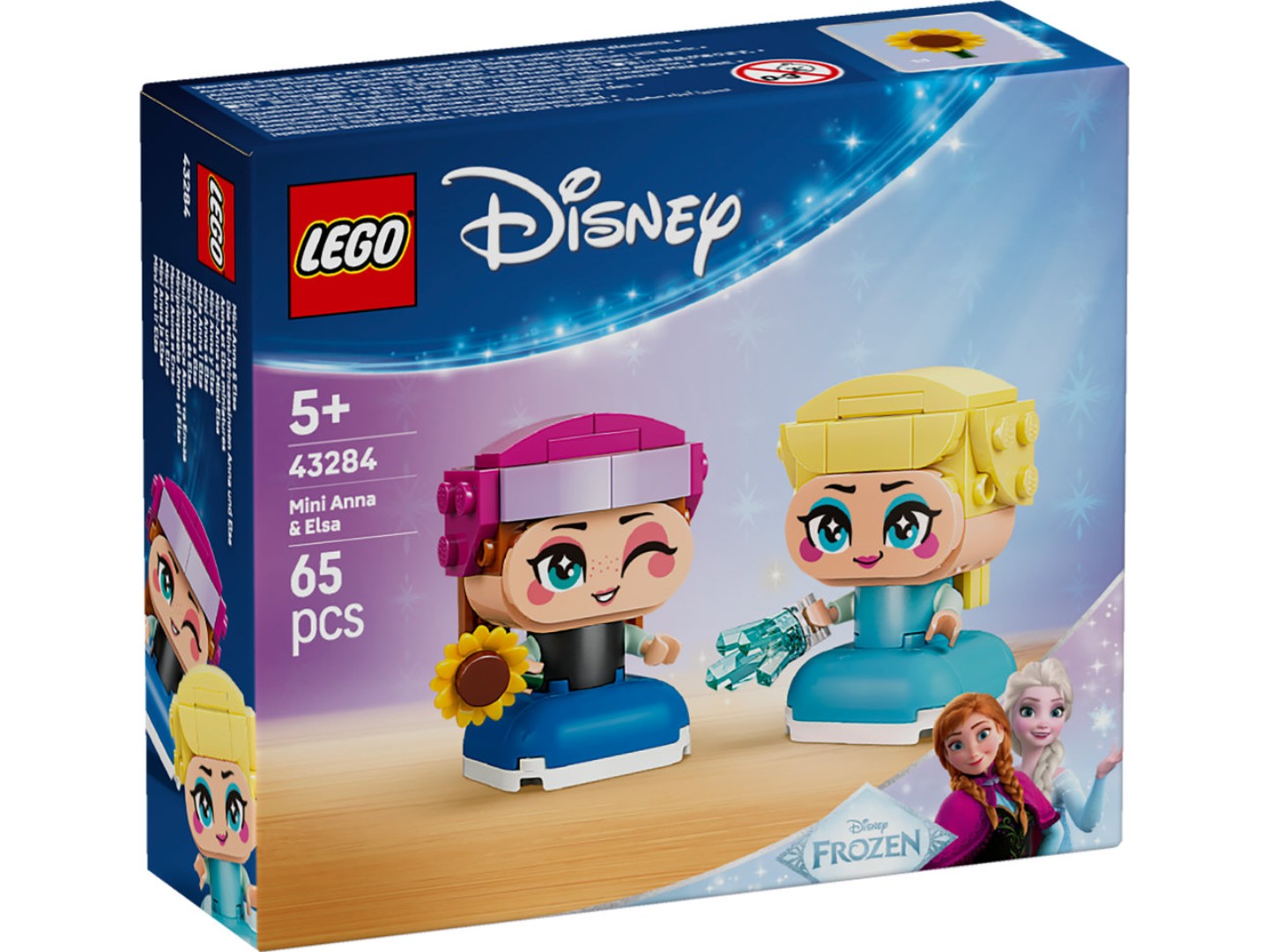 Конструктор LEGO Disney Princess Мініпринцеси Анна та Ельза (43284) — фото 12