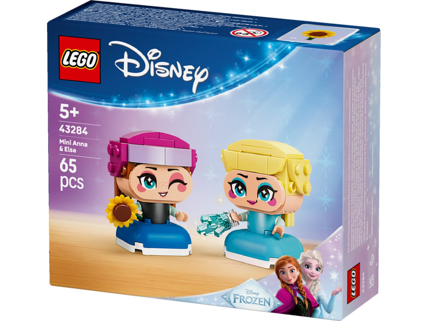 Конструктор LEGO Disney Princess Мініпринцеси Анна та Ельза (43284) — фото 14