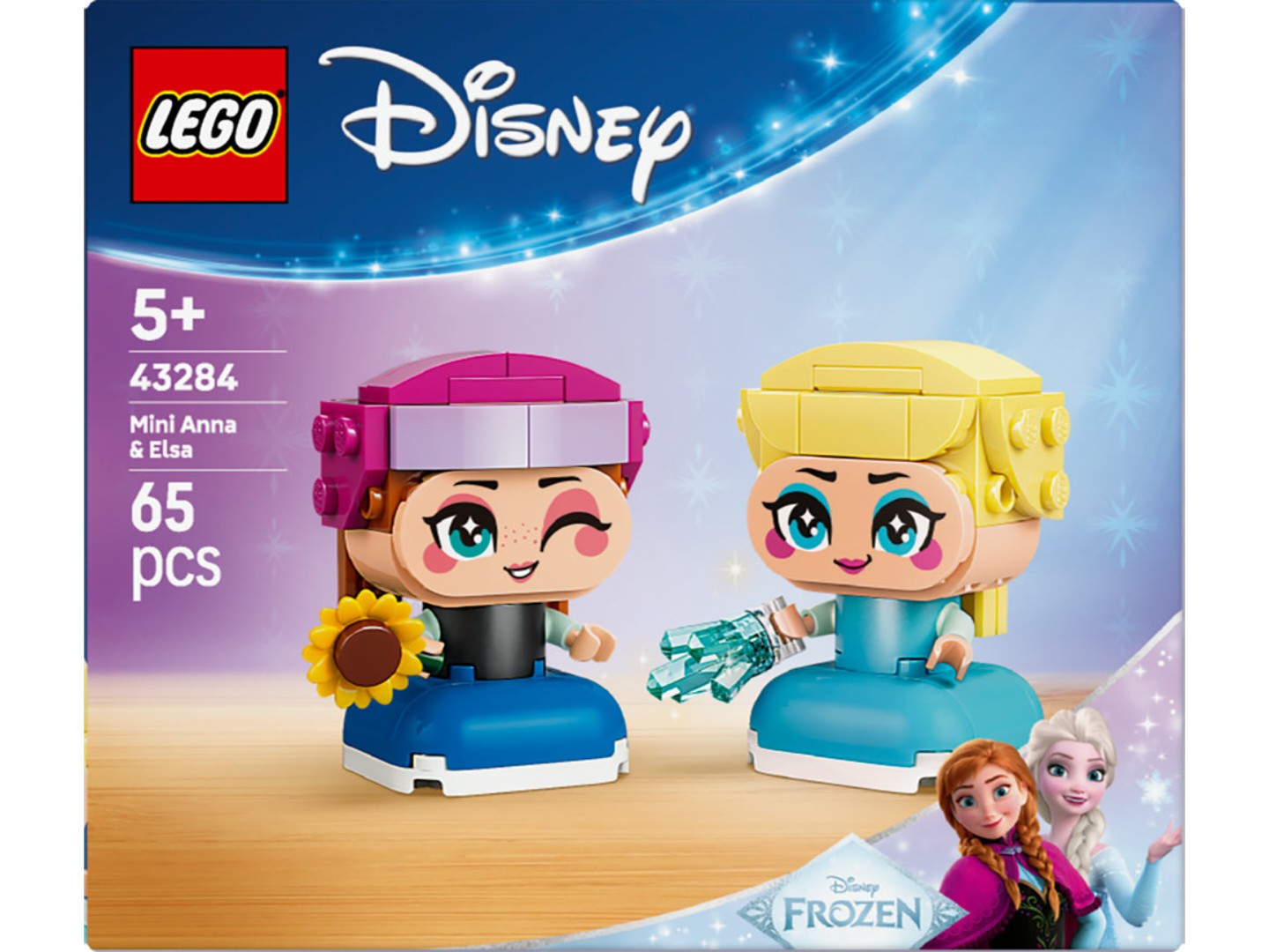 Конструктор LEGO Disney Princess Мініпринцеси Анна та Ельза (43284) — фото 13