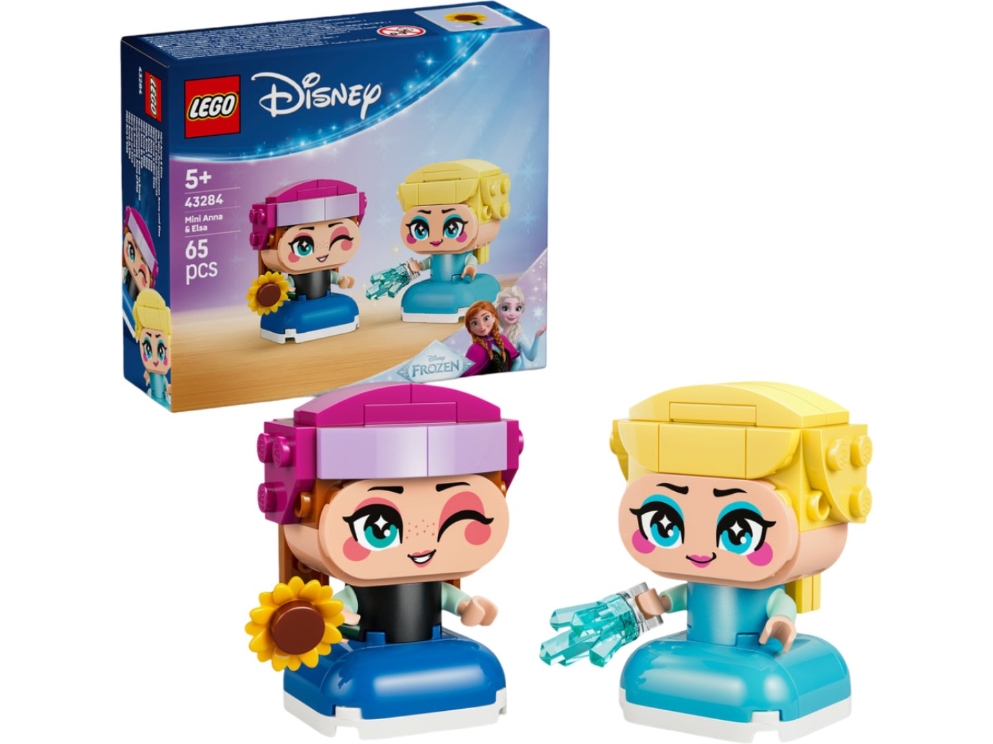 Конструктор LEGO Disney Princess Мініпринцеси Анна та Ельза (43284) — фото 1