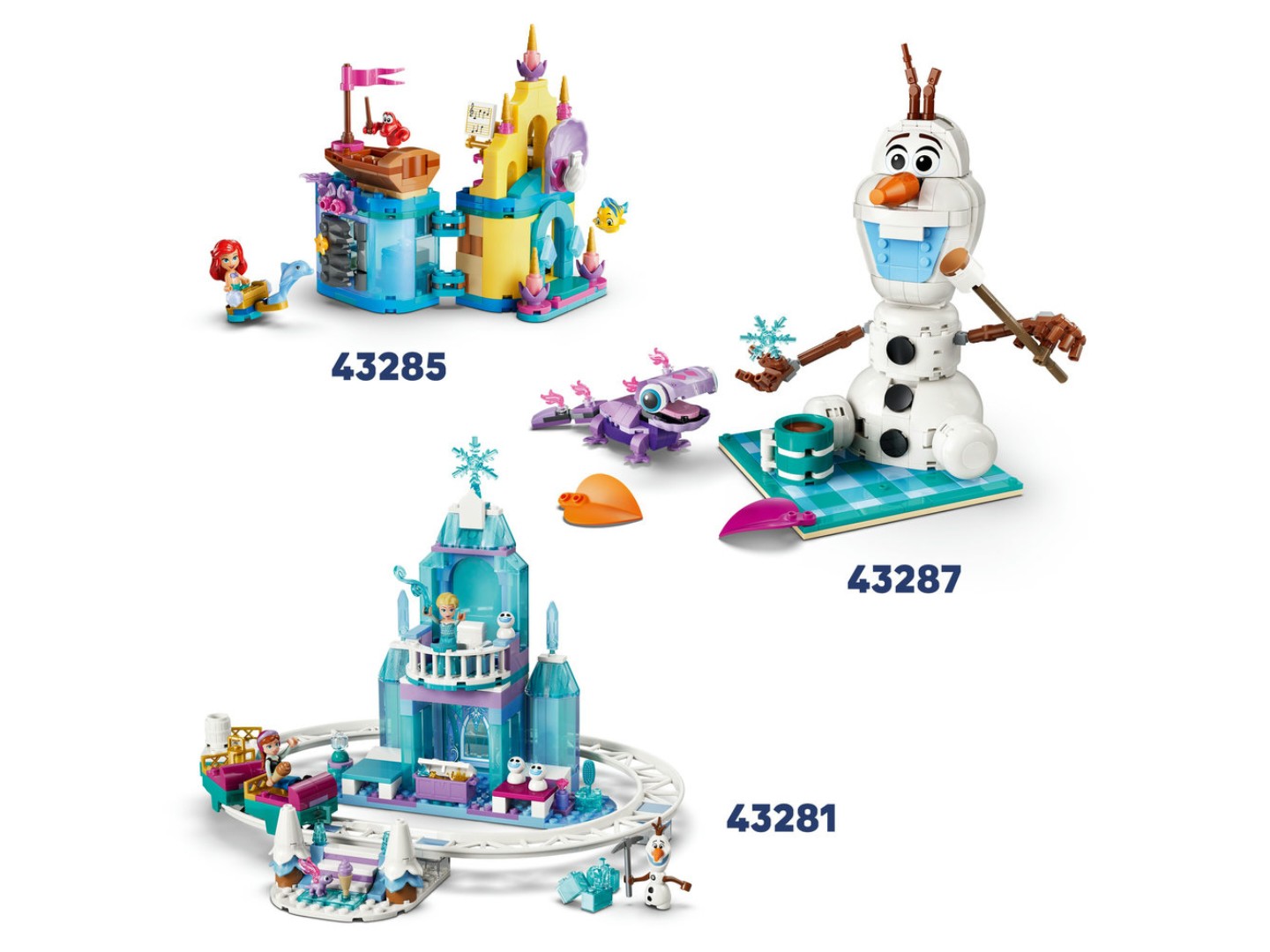 Конструктор LEGO Disney Princess Крижаний палац Ельзи та веселе катання на санчатах (43281) — фото 9