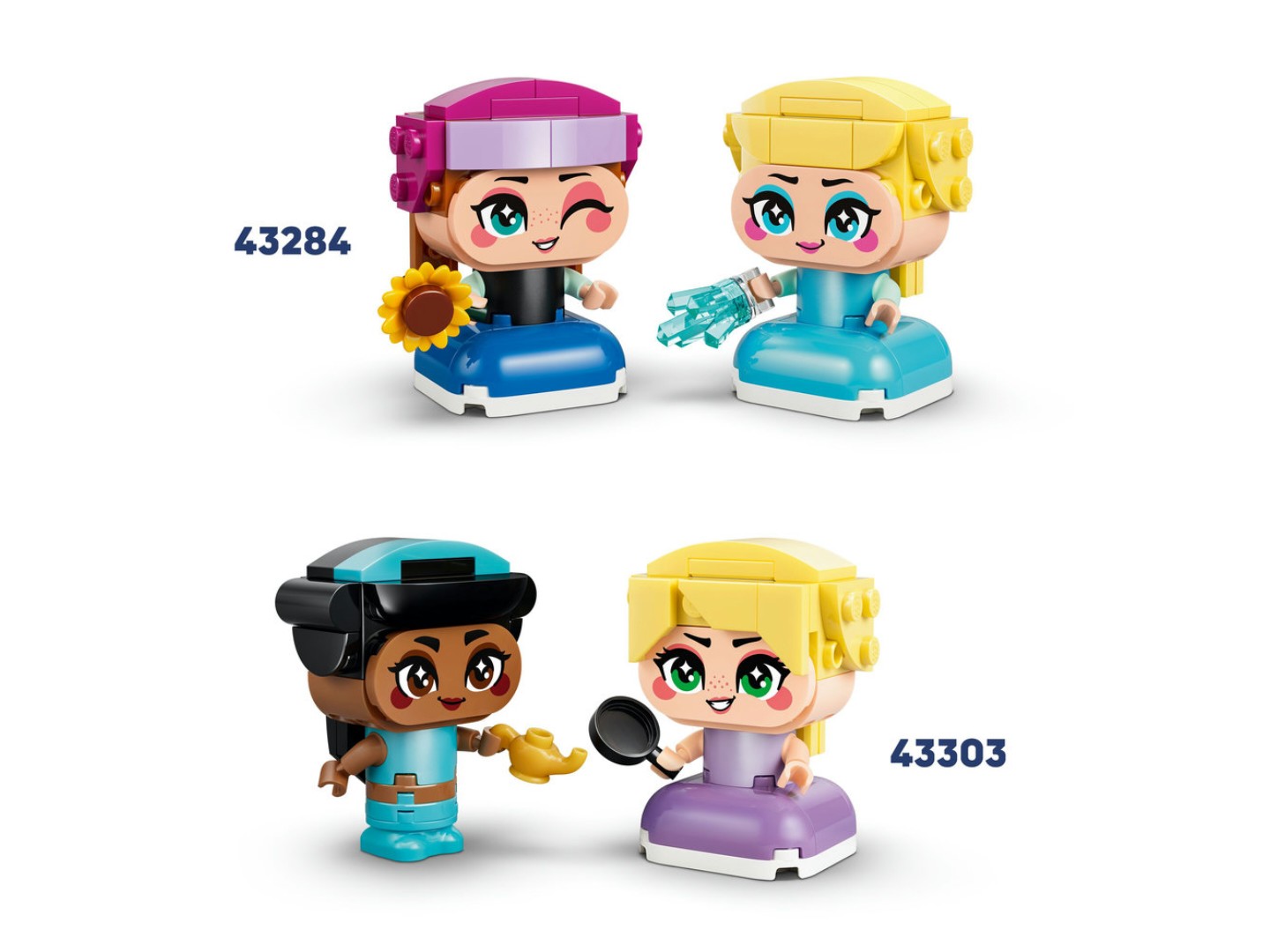 Конструктор LEGO Disney Princess Мініпринцеси Жасмін і Рапунцель (43303) — фото 9