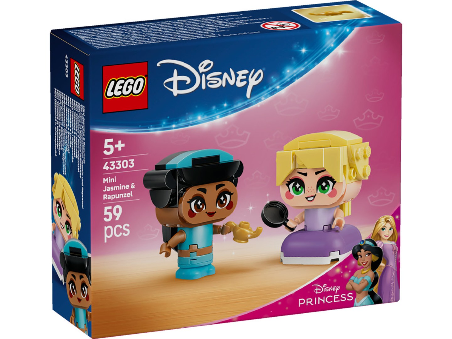 Конструктор LEGO Disney Princess Мініпринцеси Жасмін і Рапунцель (43303) — фото 12