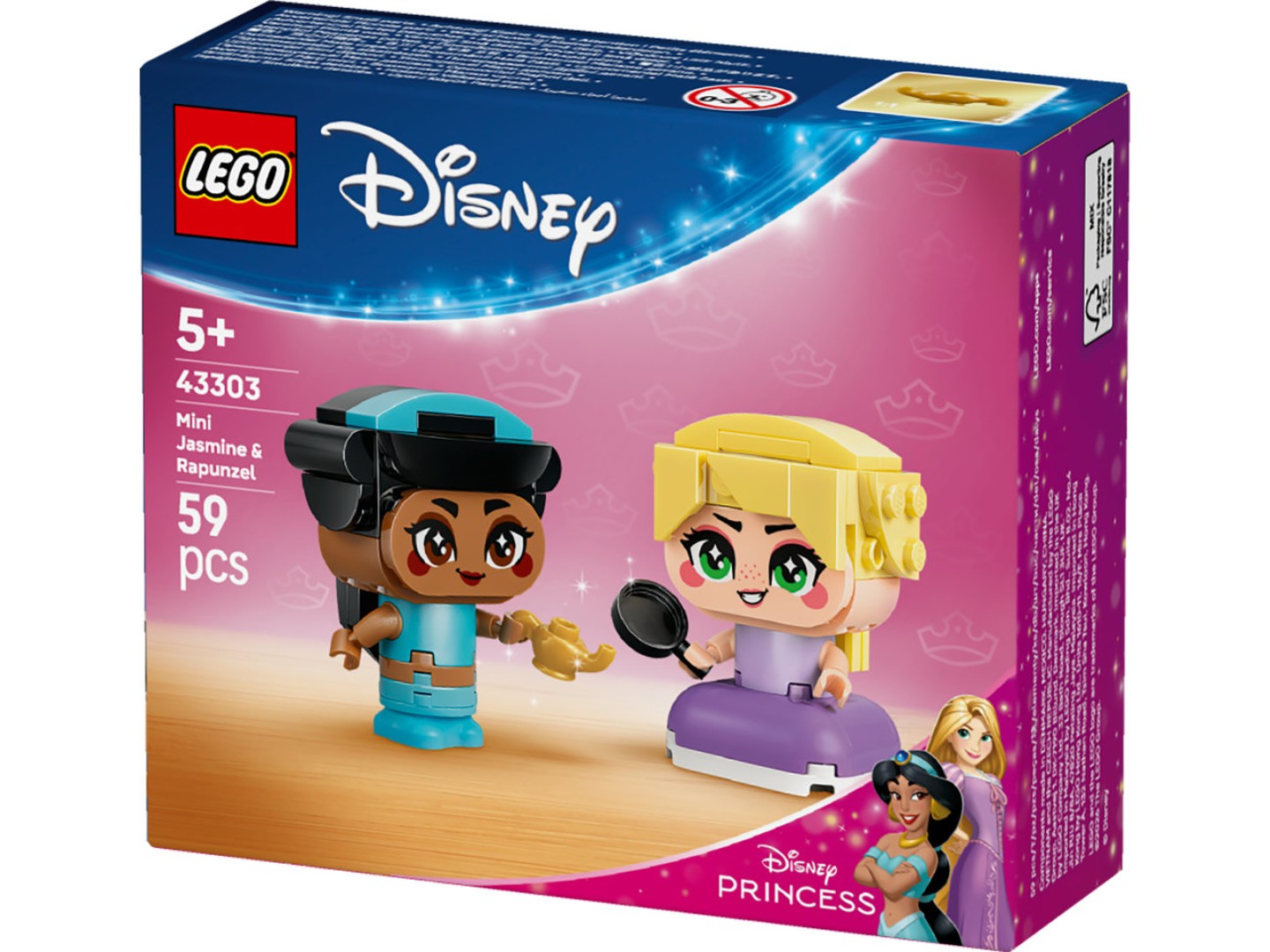 Конструктор LEGO Disney Princess Мініпринцеси Жасмін і Рапунцель (43303) — фото 14