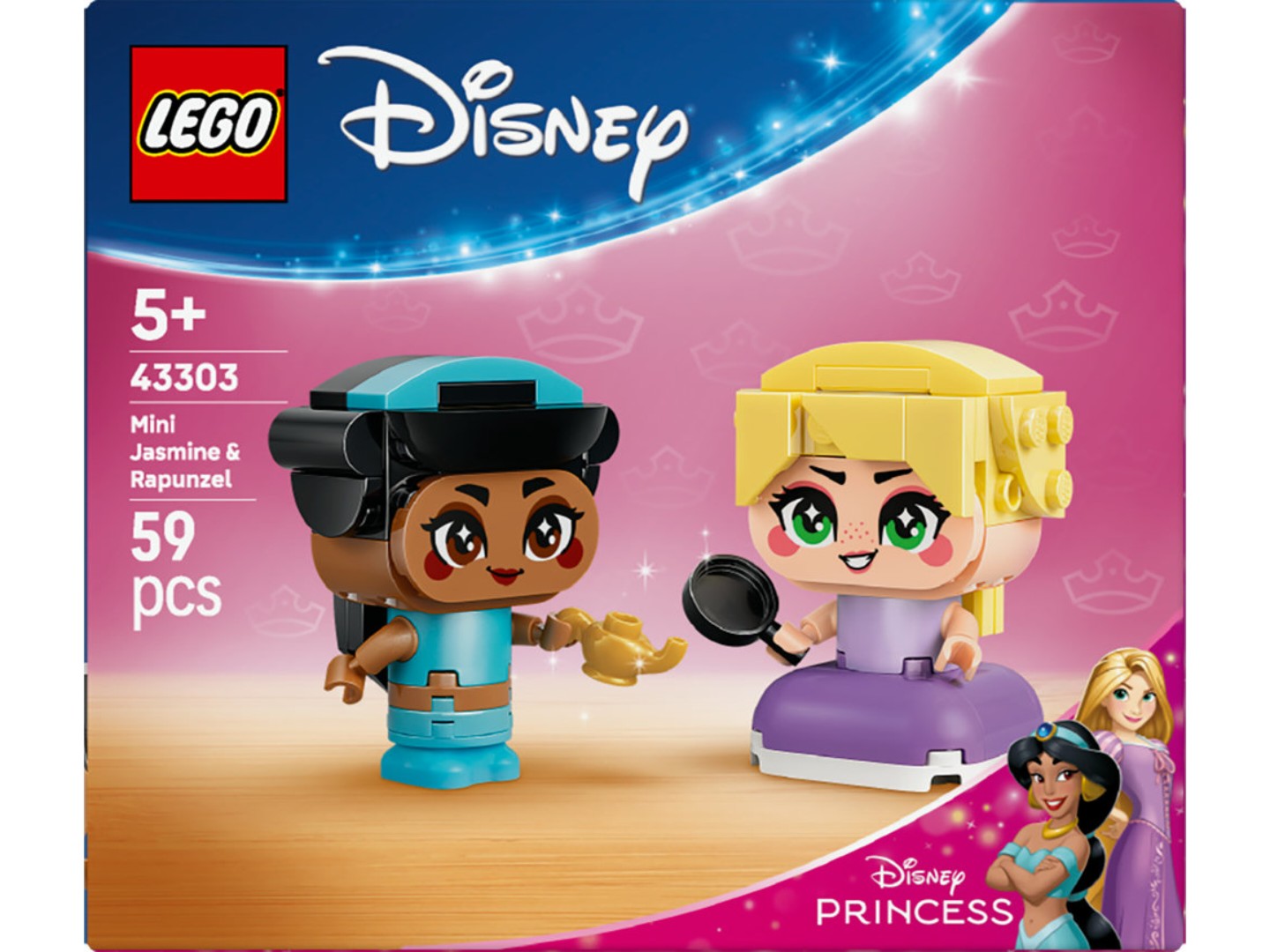 Конструктор LEGO Disney Princess Мініпринцеси Жасмін і Рапунцель (43303) — фото 13
