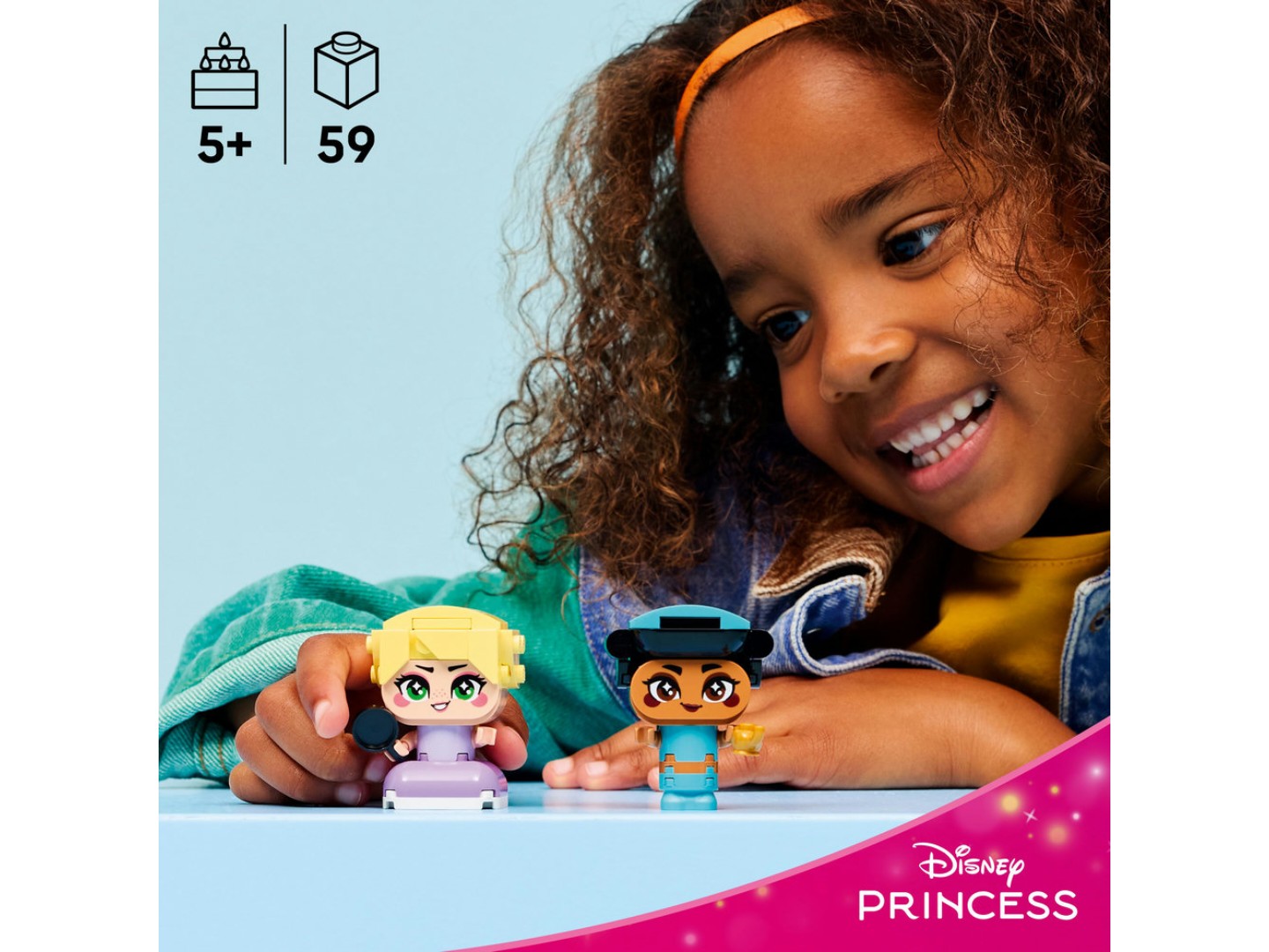 Конструктор LEGO Disney Princess Мініпринцеси Жасмін і Рапунцель (43303) — фото 4