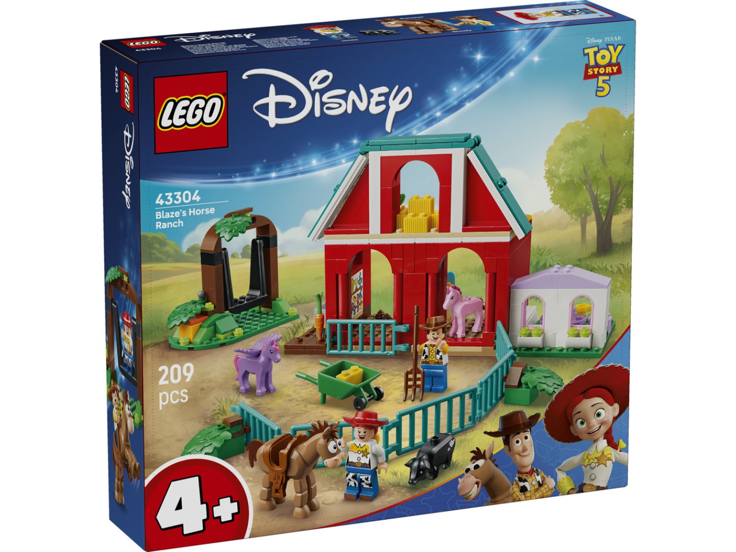 Конструктор LEGO Disney Pixar Кінне ранчо Блейза (43304) — фото 10