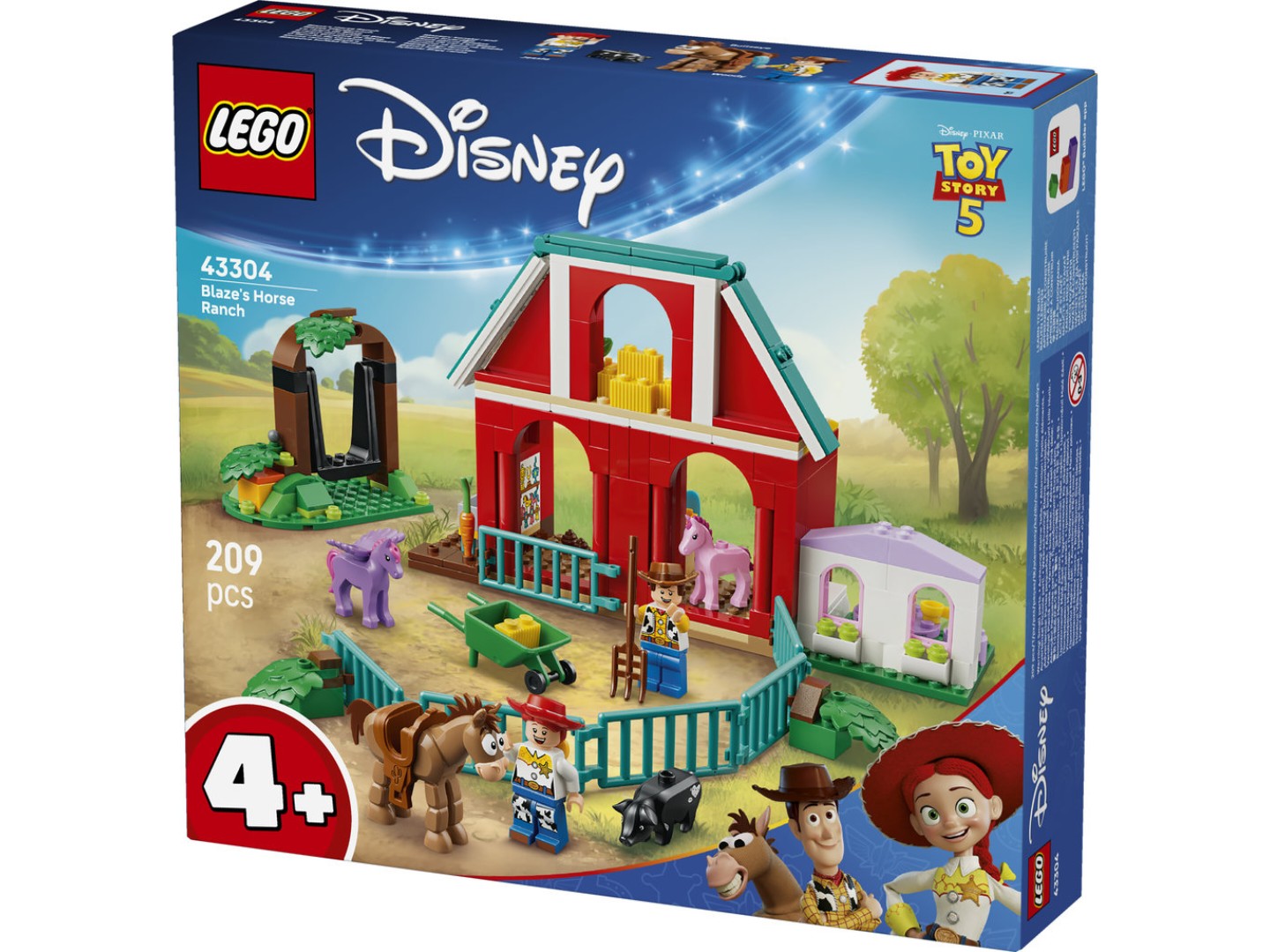 Конструктор LEGO Disney Pixar Кінне ранчо Блейза (43304) — фото 12
