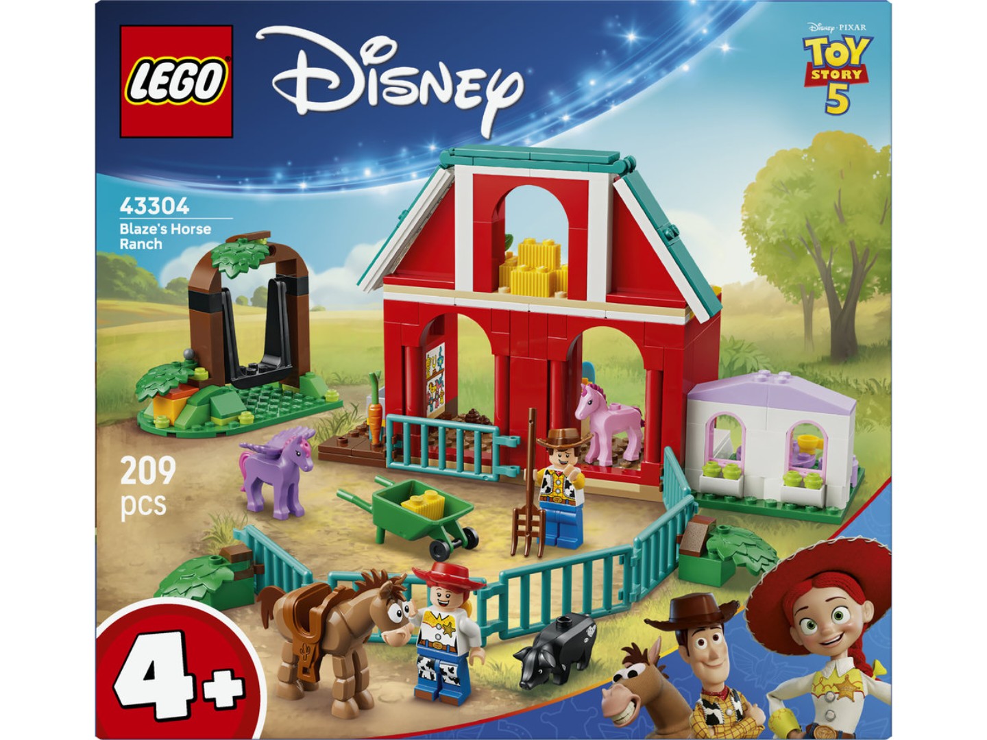 Конструктор LEGO Disney Pixar Кінне ранчо Блейза (43304) — фото 11
