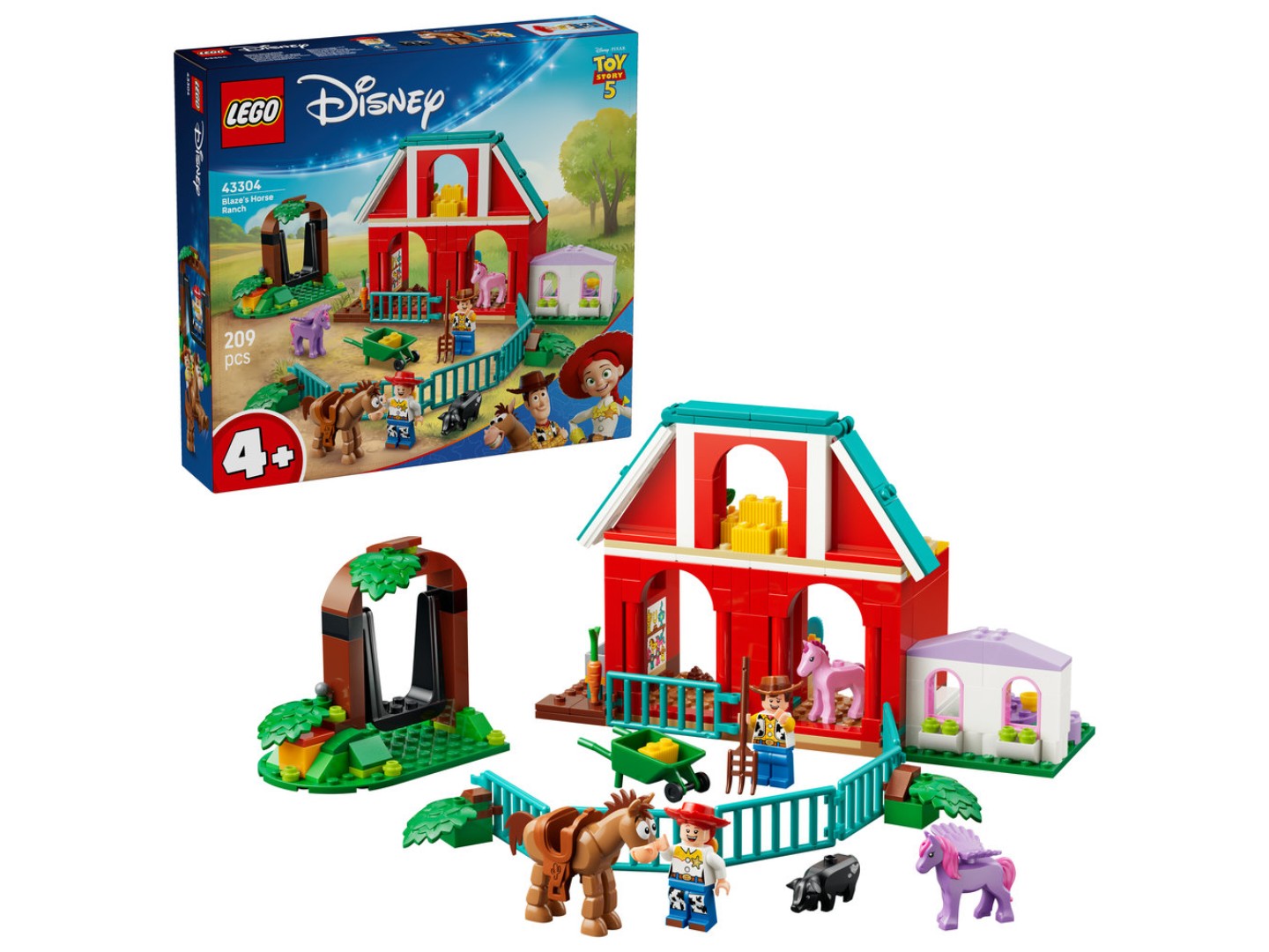 Конструктор LEGO Disney Pixar Кінне ранчо Блейза (43304) — фото 1