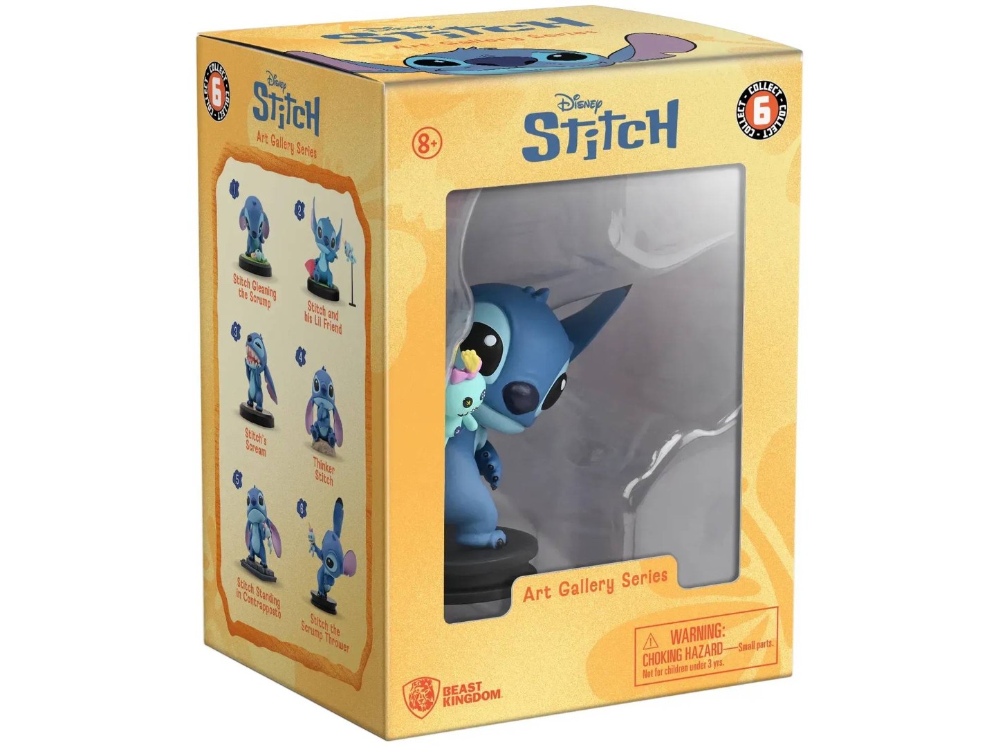 Колекційна фігурка YUME Hero Box Stitch Стіч що кидає Скрамп (15846) — фото 4