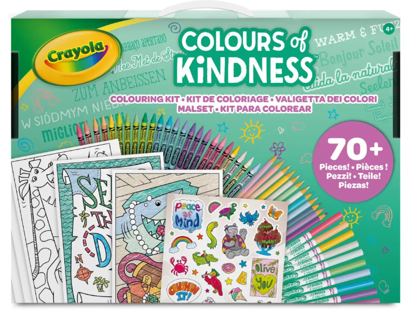 Набір для малювання Crayola Colours Of Kindness, 70+ од. (04-2941) — фото 1