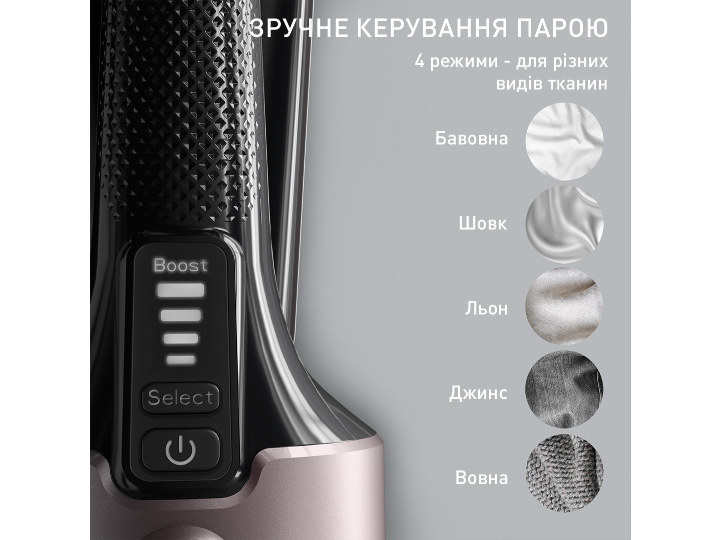 Вертикальний відпарювач ручний Tefal DT8765E0 PURE FORCE 3IN1 — фото 5