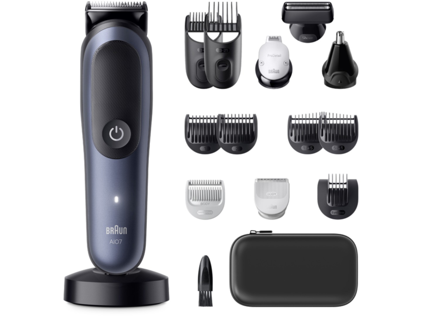 Тример універсальний Braun All-in-One Series 7 AIO7580 тип 5807+зарядна станція+органайзер