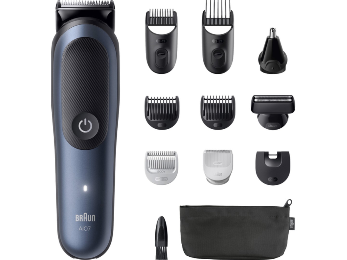 Тример універсальний Braun All-in-One Series 7 AIO7540 тип 5807+косметичка