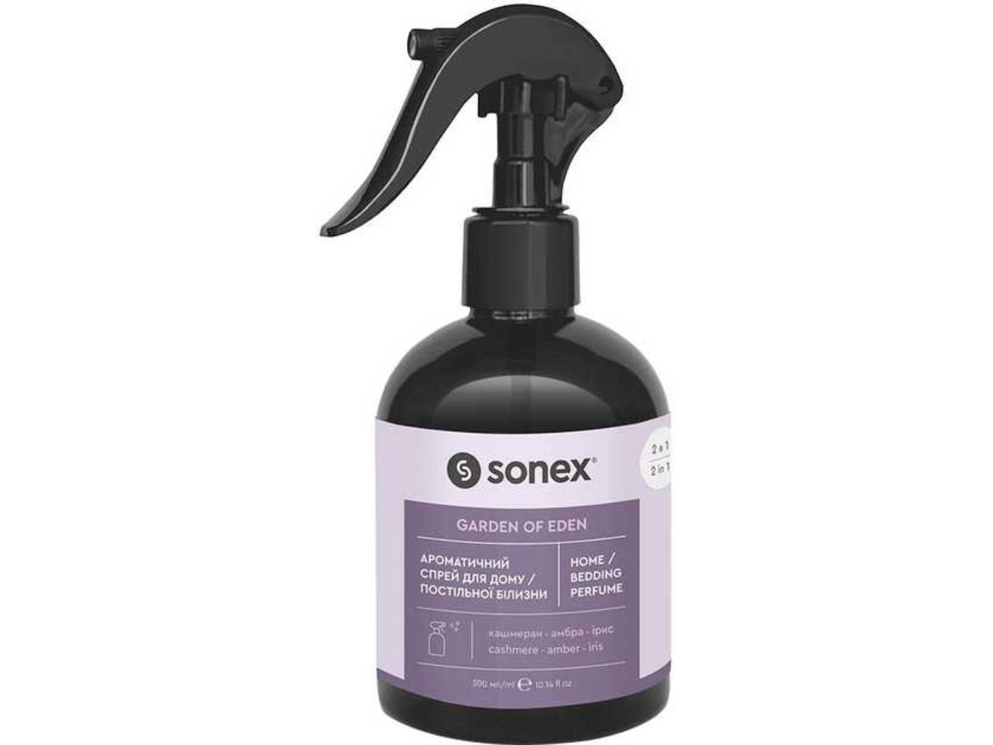 Освіжувач повітря спрей Sonex для дому та постільної білизни Garden of Eden 300 мл (SO102490)