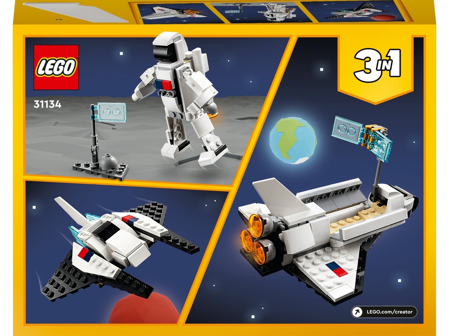 Конструктор LEGO Creator Космічний шатл (31134) — фото 11