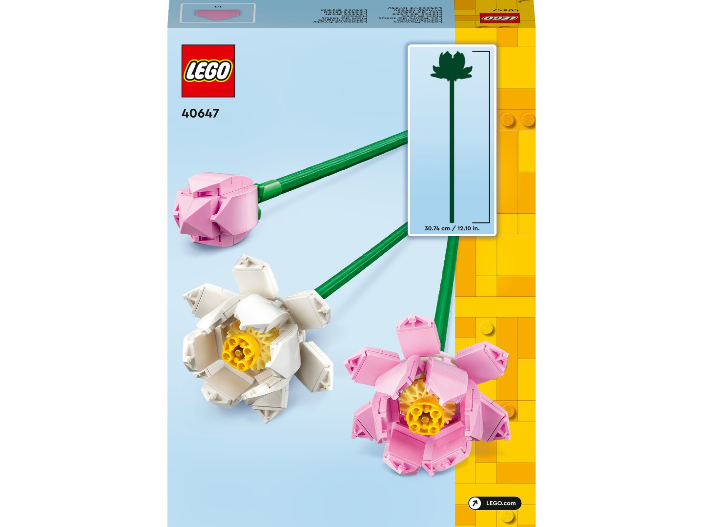 LEGO Botanicals Квіти лотоса (40647) — фото 6