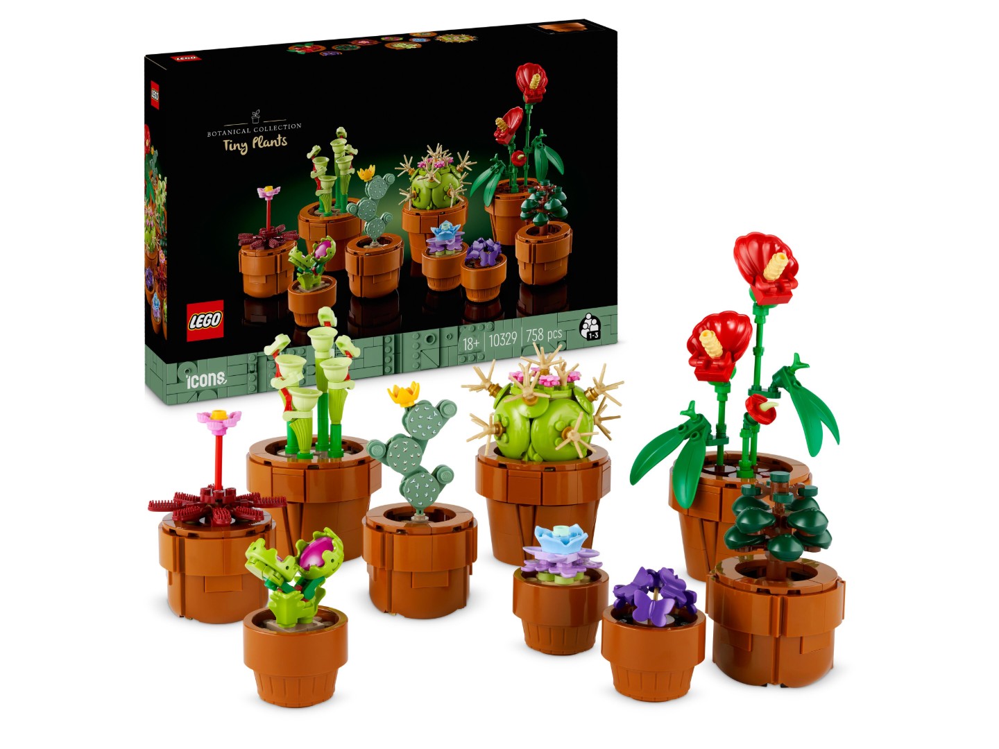 LEGO Botanicals Мініатюрні рослини (10329) — фото 1