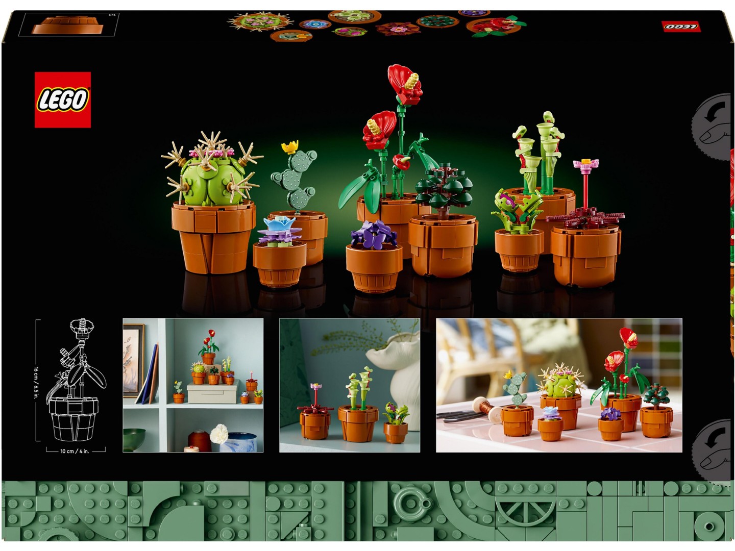 LEGO Botanicals Мініатюрні рослини (10329) — фото 12