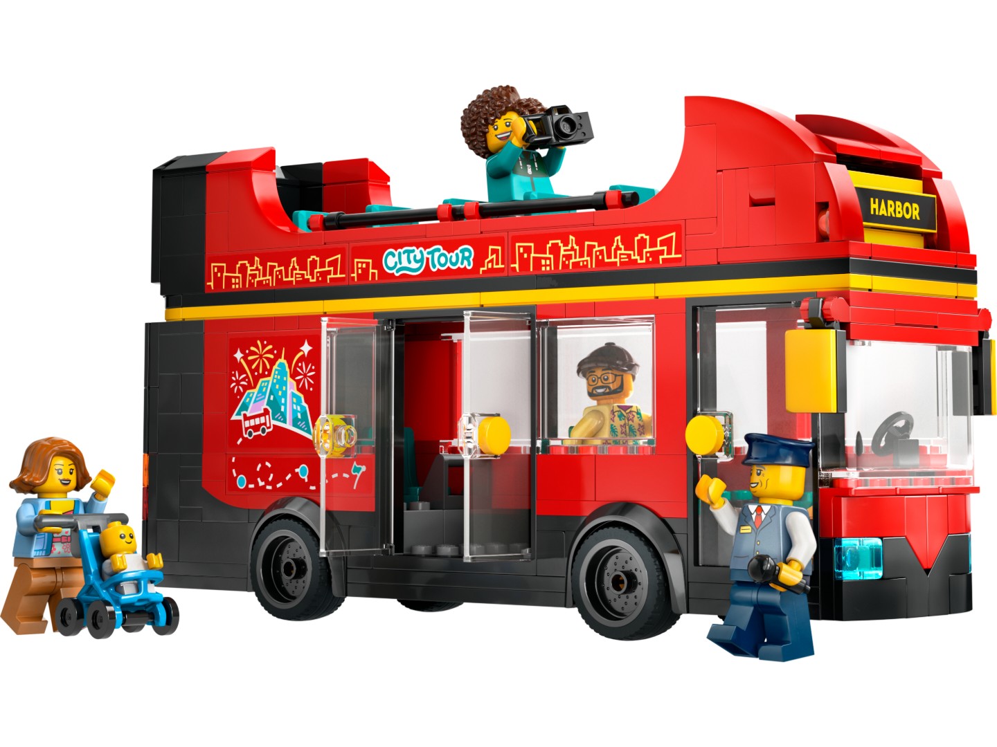 Конструктор LEGO City Червоний двоповерховий екскурсійний автобус (60407) — фото 7
