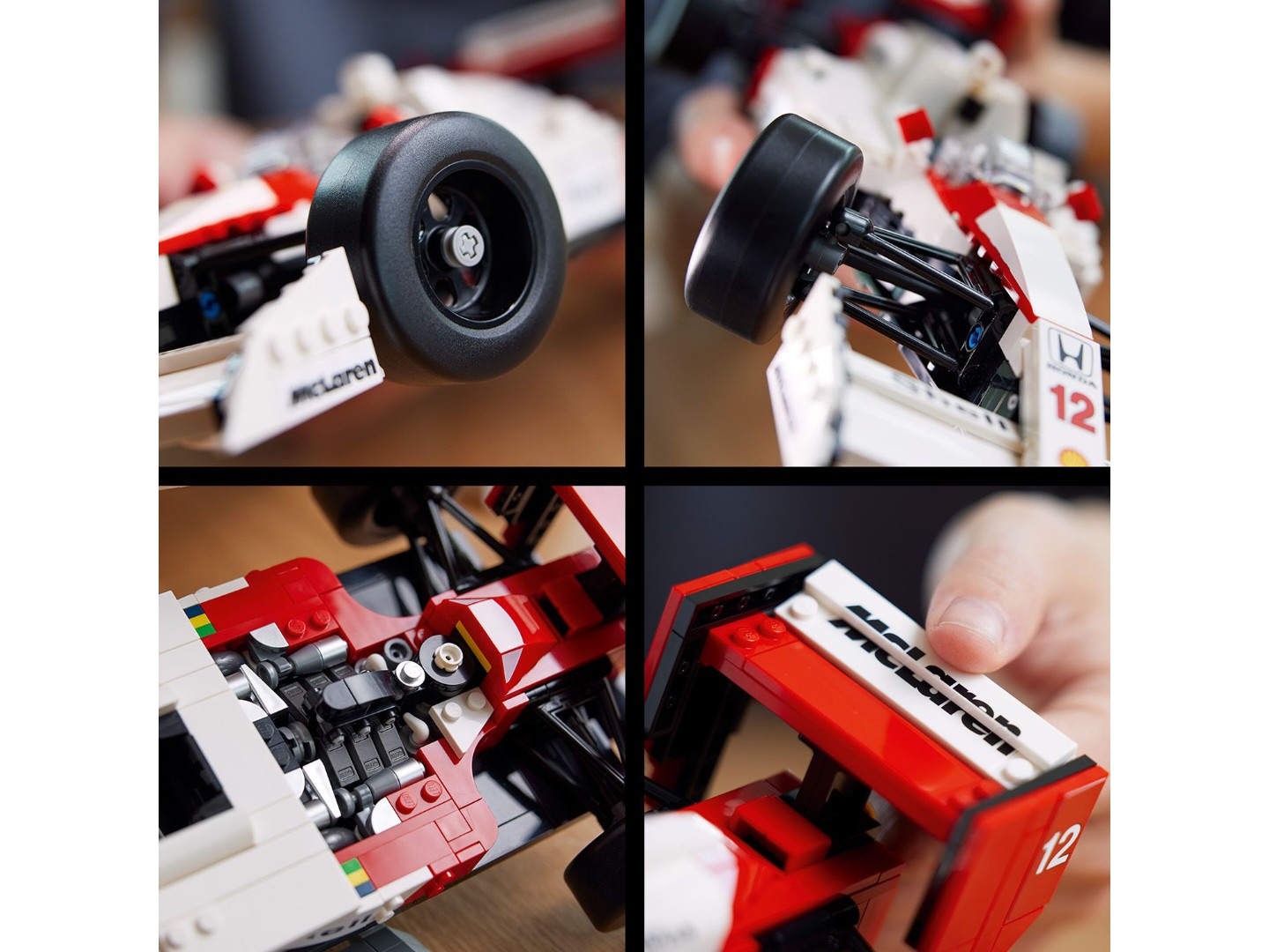 Конструктор LEGO ICONS McLaren MP4/4 і Айртон Сенна (10330) — фото 7