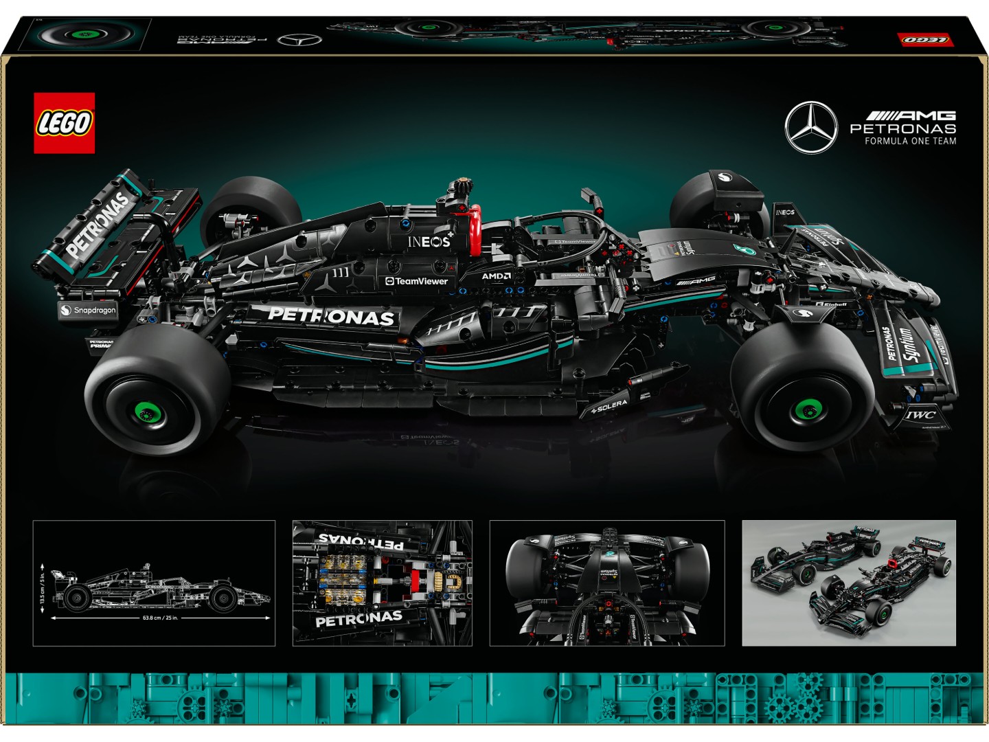 Конструктор LEGO TECHNIC Mercedes-AMG F1 W14 E Performance (42171) — фото 13
