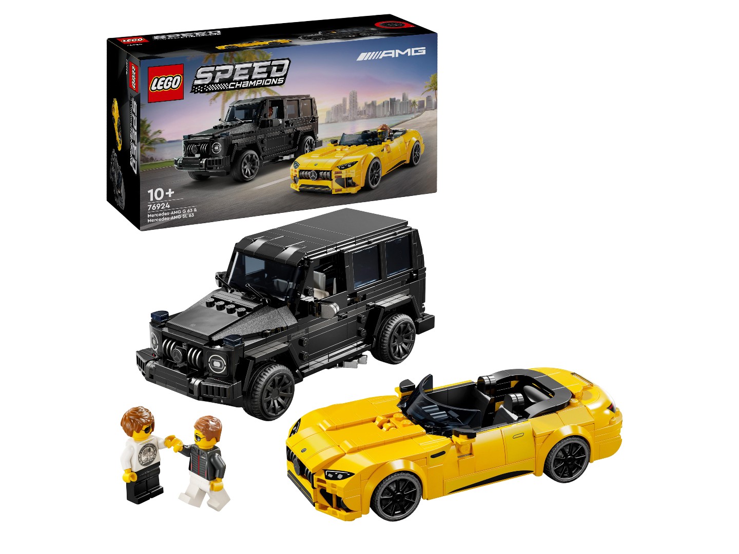Конструктор LEGO Speed ​​Champions Mercedes-AMG G 63 і Mercedes-AMG SL 63 (76924) — фото 1