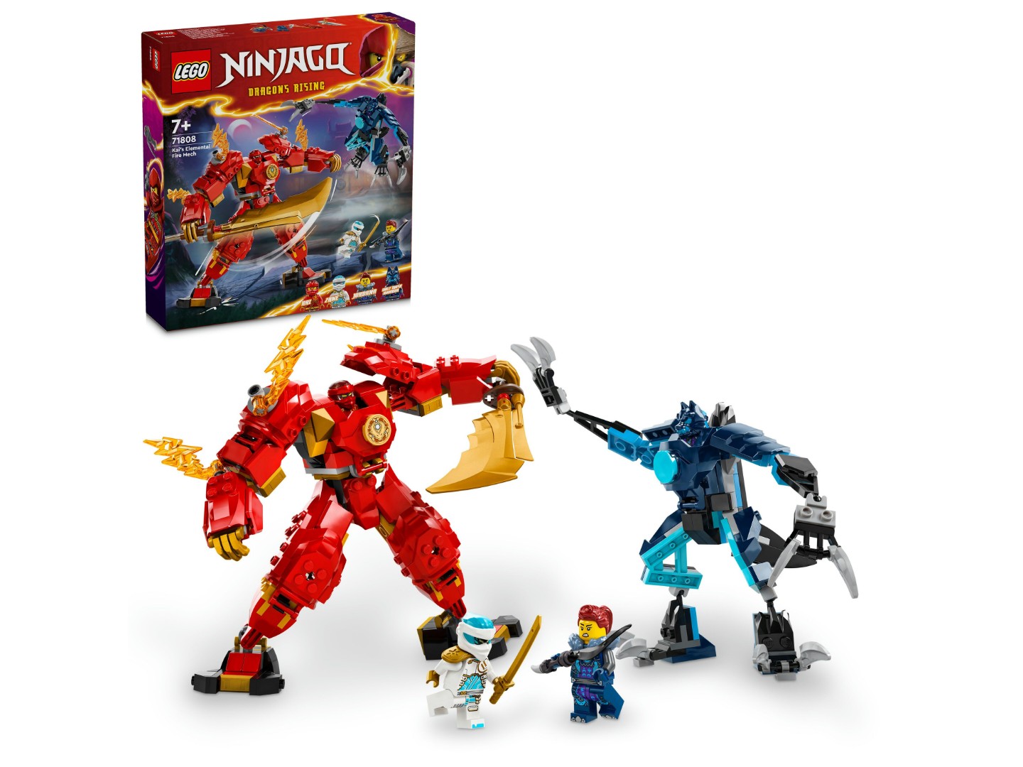 Конструктор LEGO NINJAGO Робот вогняної стихії Кая (71808) — фото 1