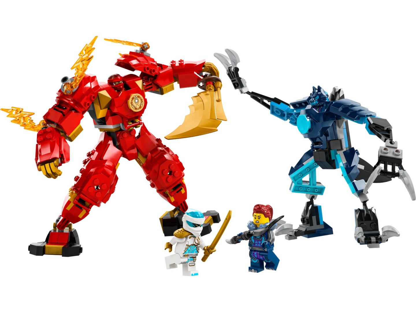 Конструктор LEGO NINJAGO Робот вогняної стихії Кая (71808) — фото 8