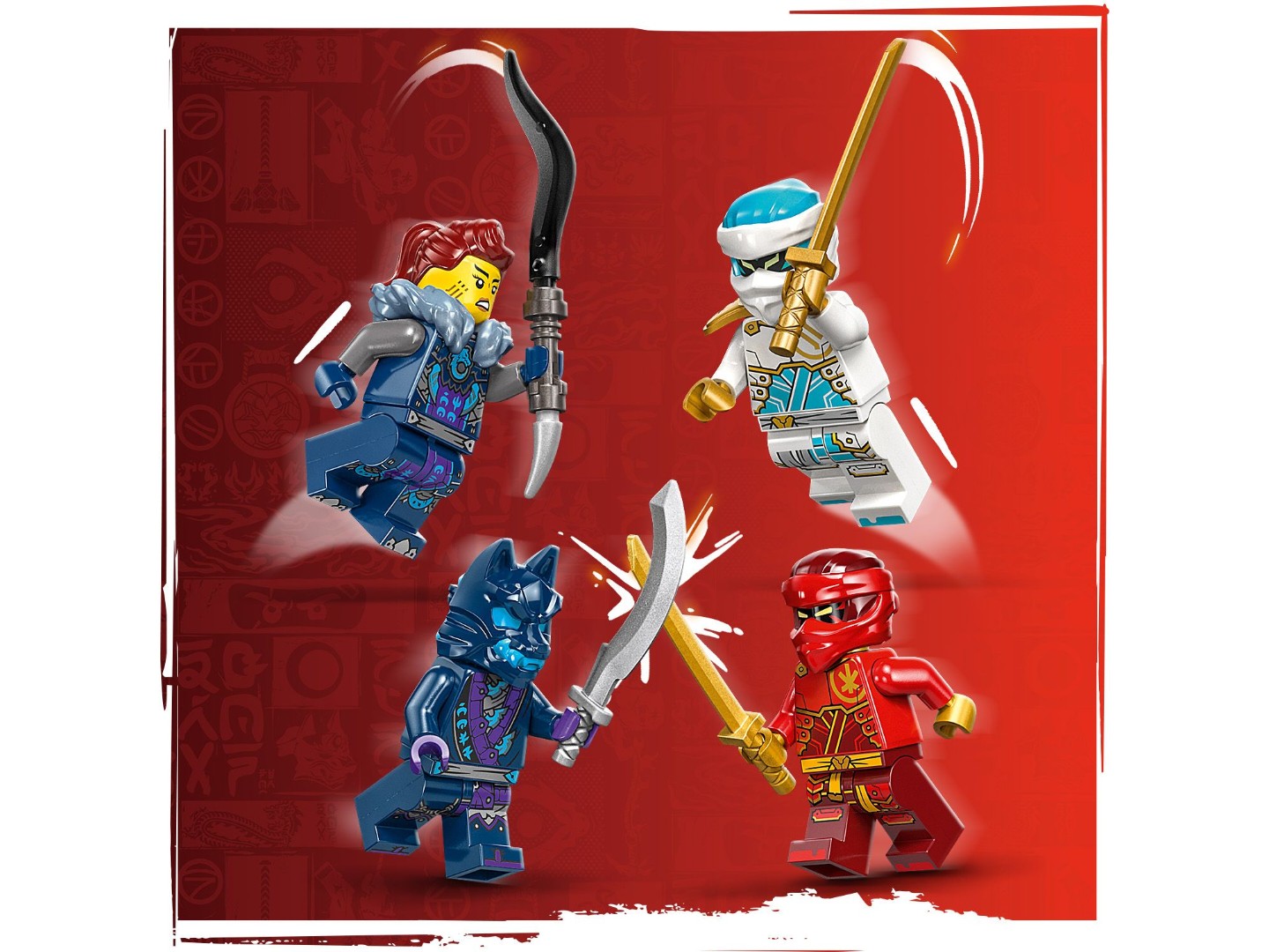 Конструктор LEGO NINJAGO Робот вогняної стихії Кая (71808) — фото 6