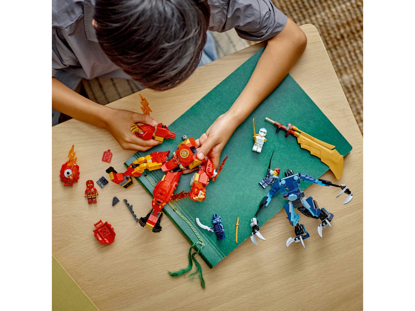 Конструктор LEGO NINJAGO Робот вогняної стихії Кая (71808) — фото 3