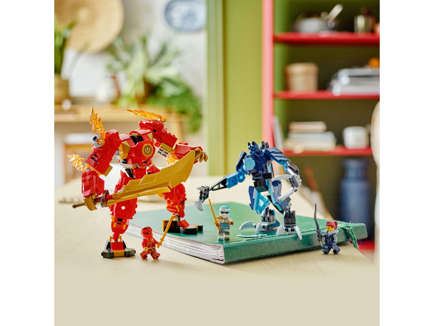Конструктор LEGO NINJAGO Робот вогняної стихії Кая (71808) — фото 4