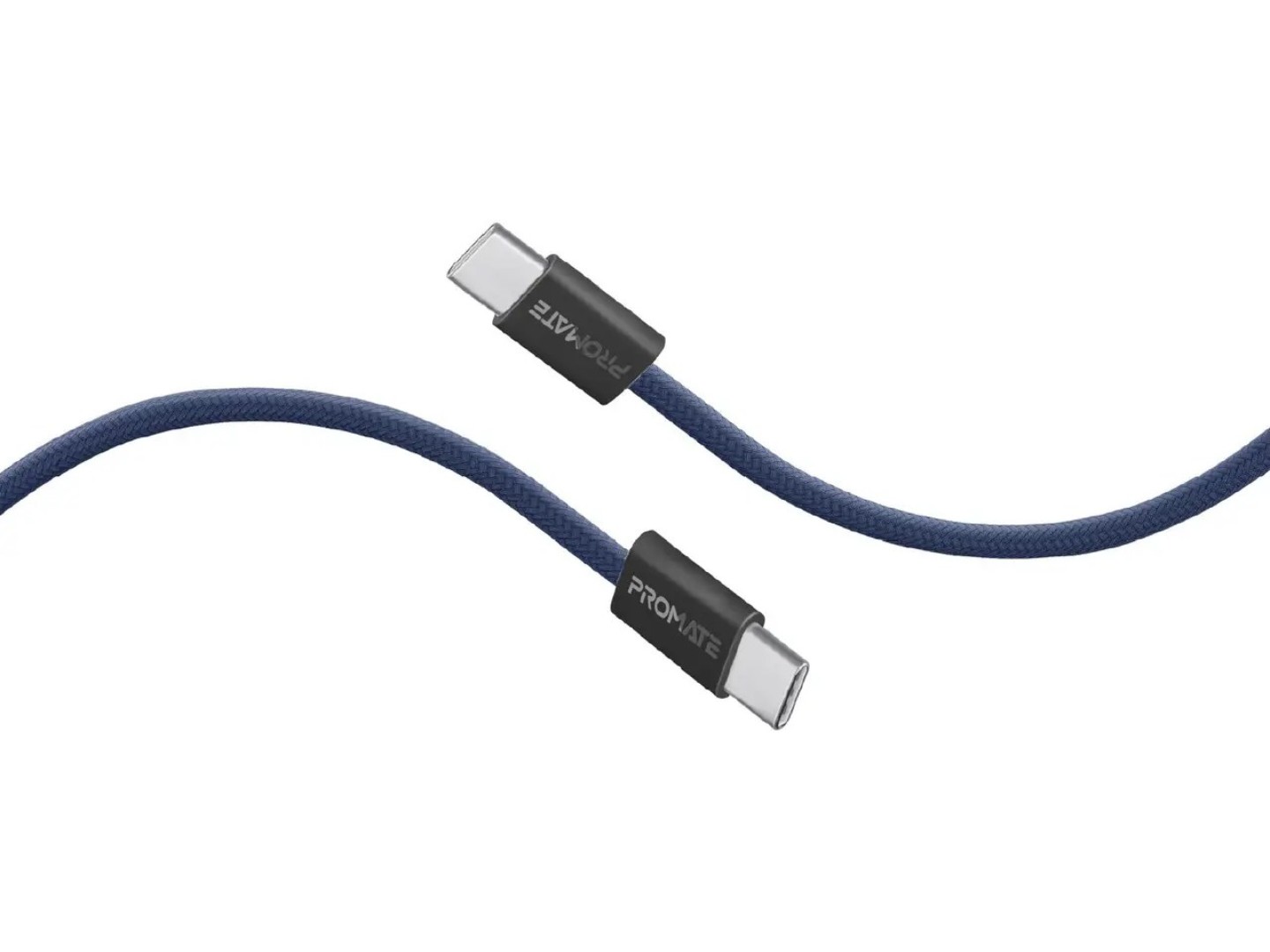 Кабель Promate Type-C - USB Type-C (ecoline-cc120.navy)
