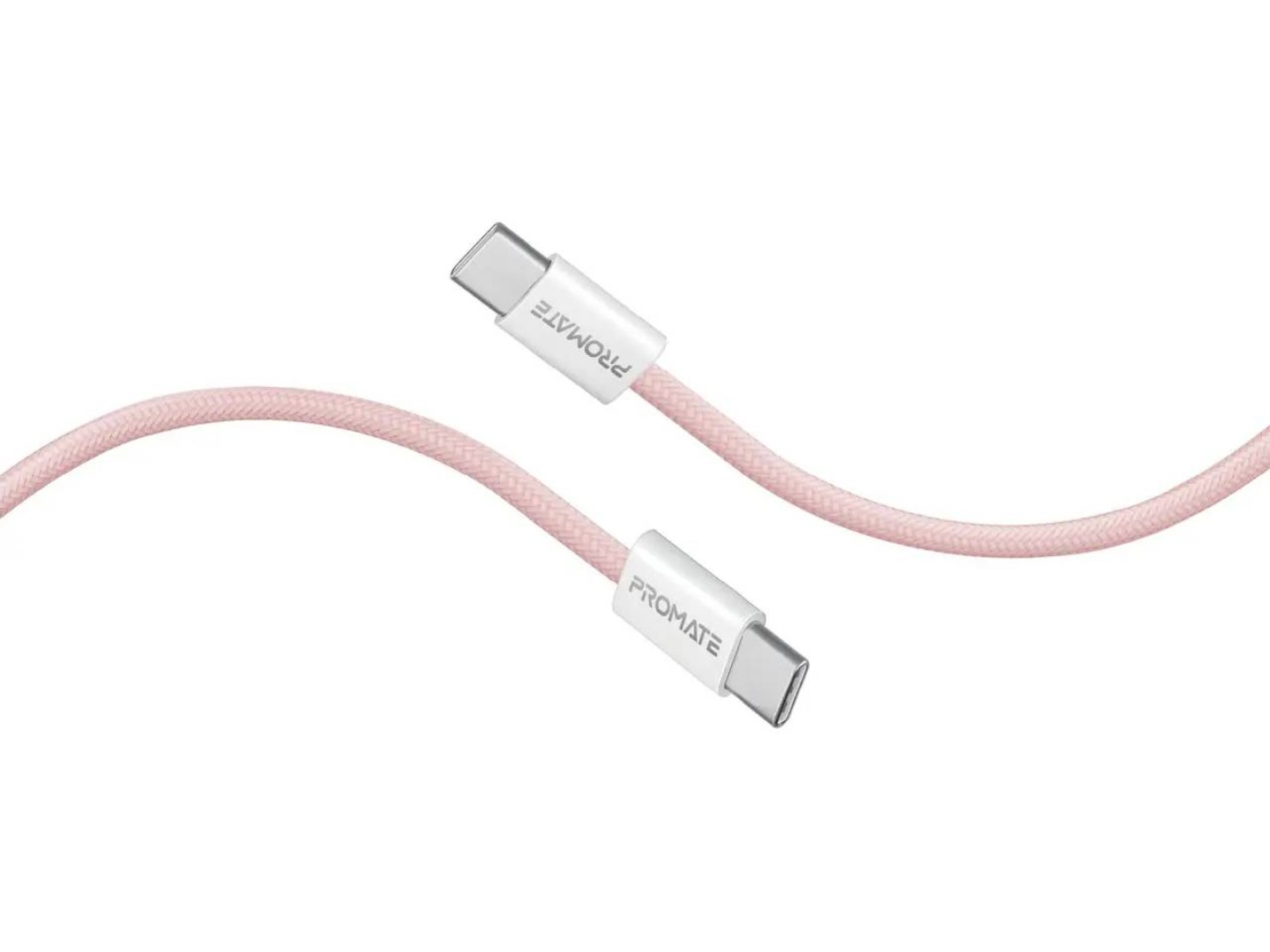 Кабель Promate Type-C - USB Type-C (ecoline-cc120.pink)