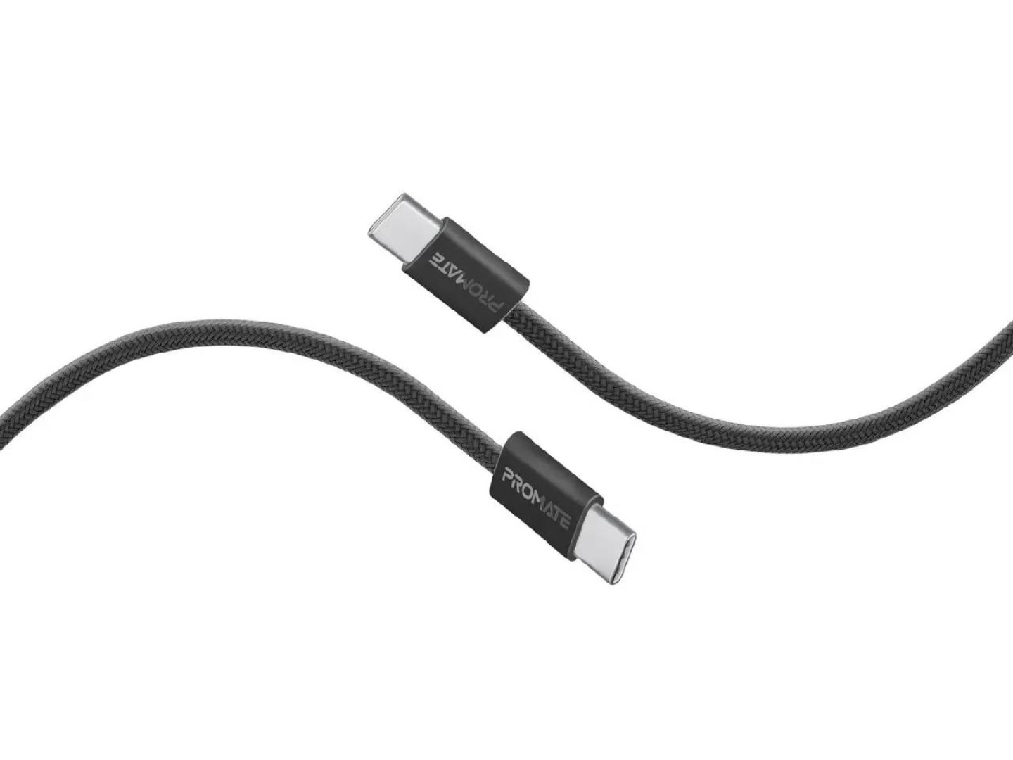 Кабель Promate Type-C - USB Type-C (ecoline-cc200.black)