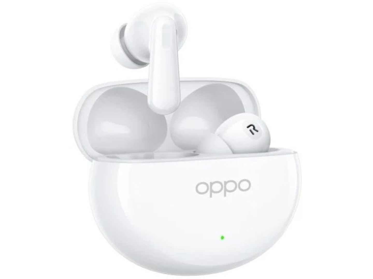 Навушники вкладиші бездротові TWS OPPO Enco Air4 Silky White — фото 1