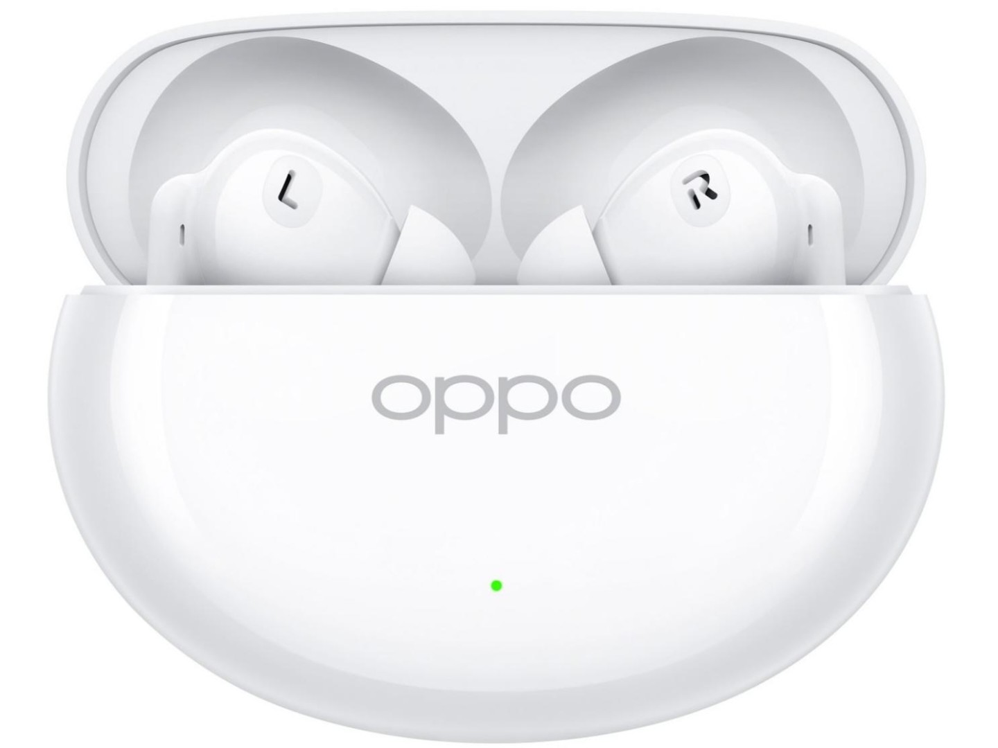 Навушники вкладиші бездротові TWS OPPO Enco Air4 Silky White — фото 4