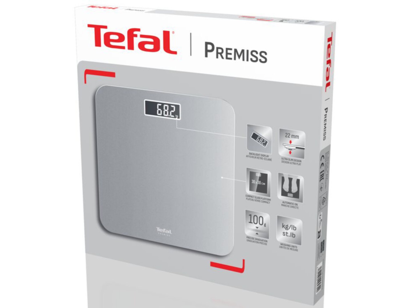 Ваги підлогові Tefal PP1801V0 PREMISS SILVER — фото 4