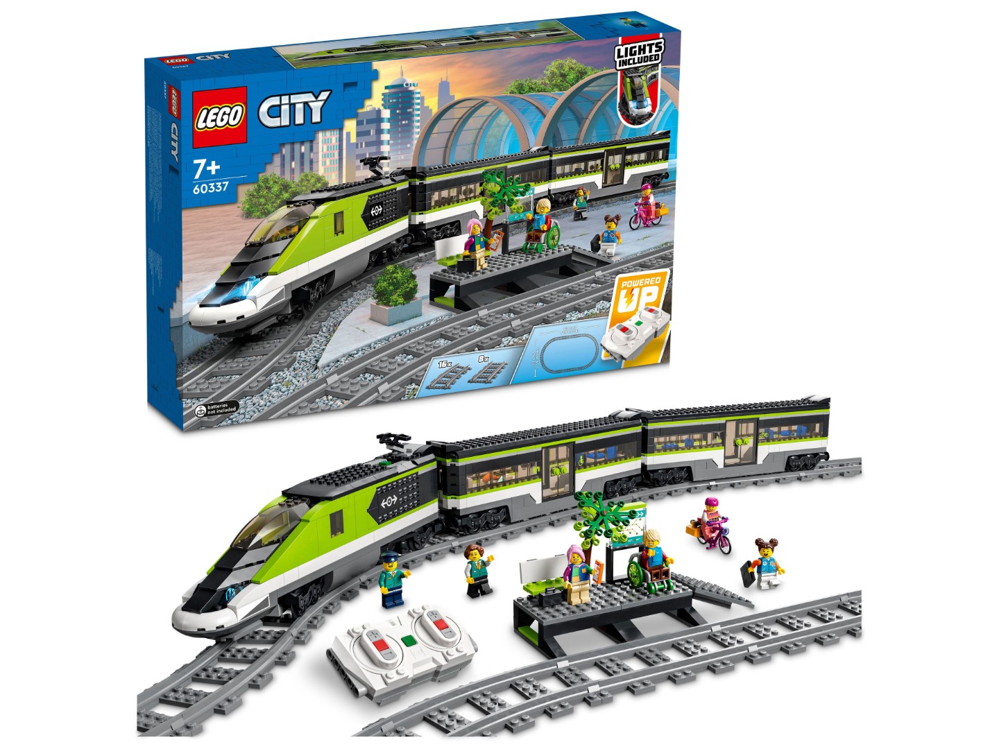 Конструктор LEGO City Trains Пасажирський потяг-експрес (60337) — фото 1