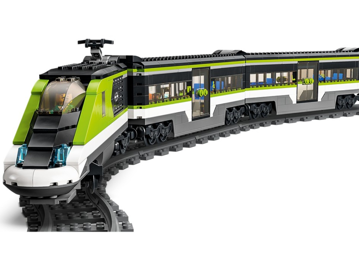 Конструктор LEGO City Trains Пасажирський потяг-експрес (60337) — фото 14